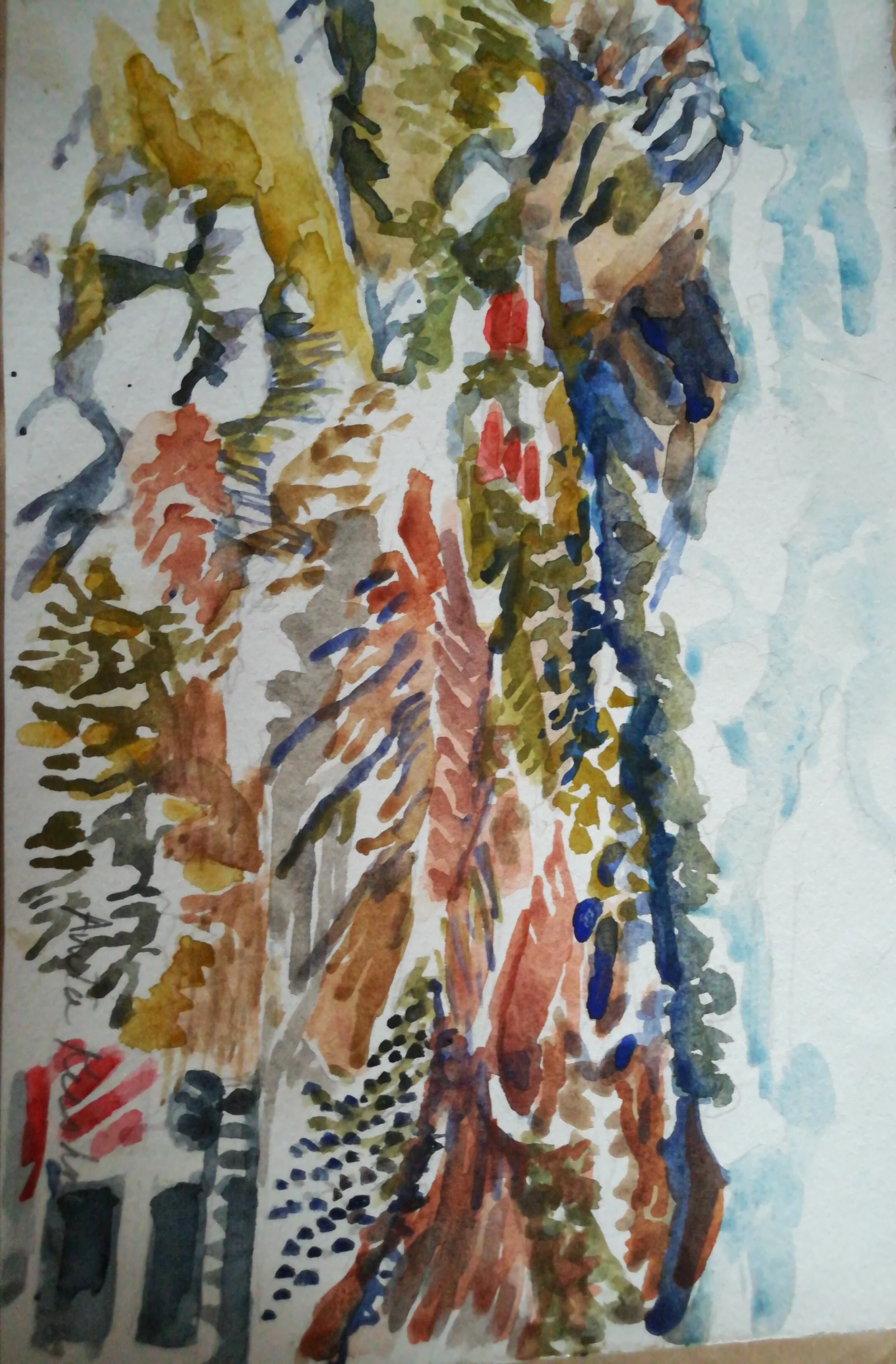 abstract watercolor