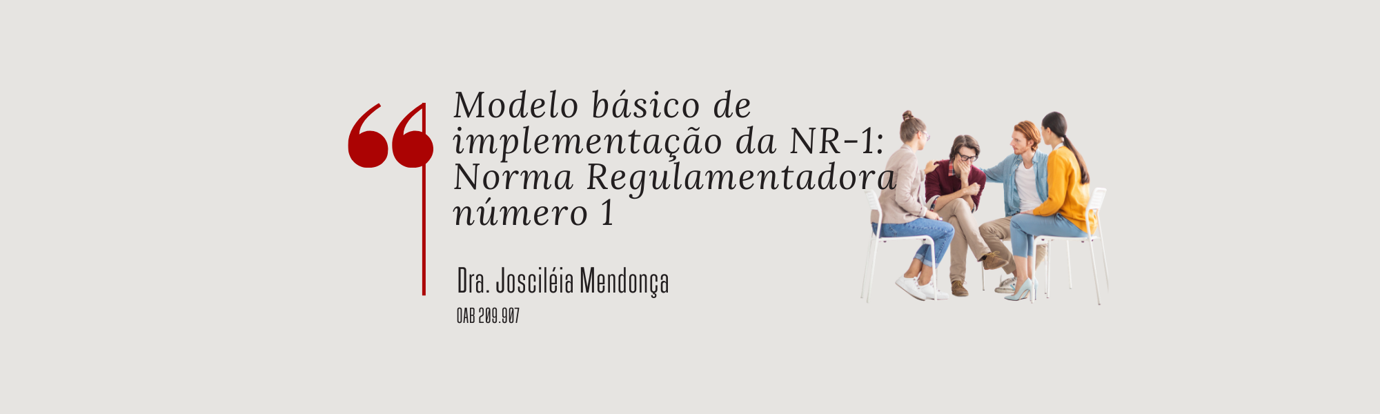 MODELO BÁSICO DE IMPLEMENTAÇÃO DA NR1 - NORMA REGULAMENTADORA Nº1