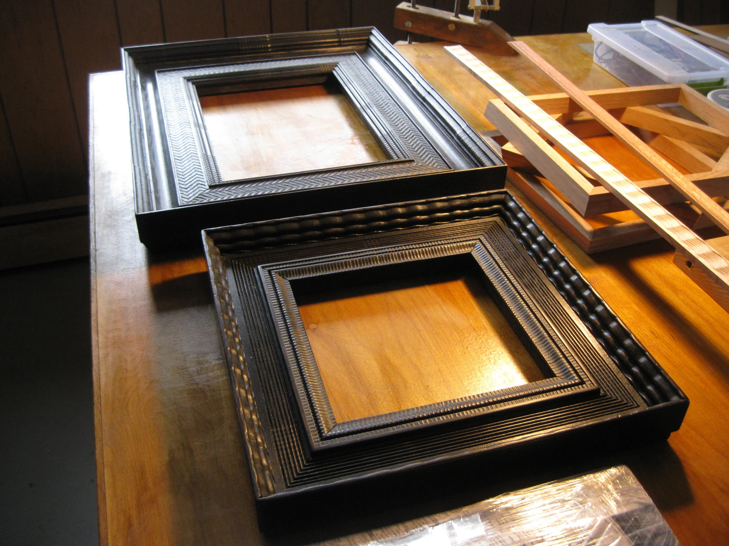 Finished Dutch Ripple frames