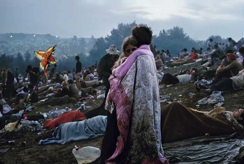 Burk Uzzle, Woodstock Cover , 1969