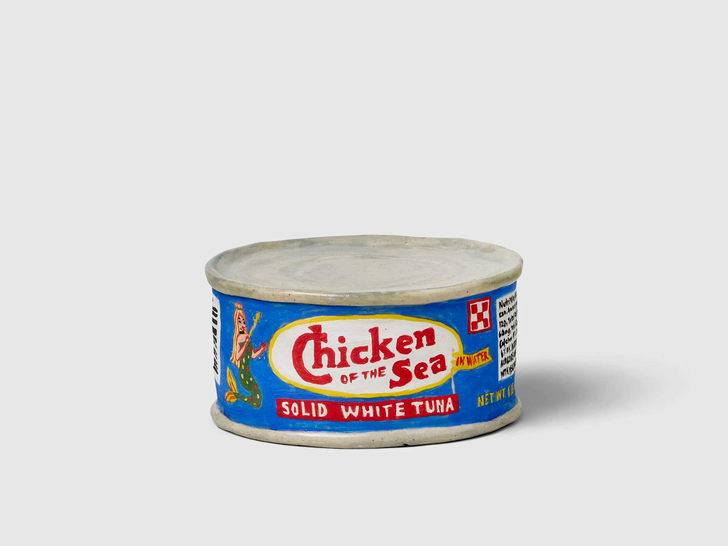 STEPHANIE H. SHIH Chicken of the Sea Solid White Tuna , 2025 ceramic 2 x 3.5 x 3.5 inches INQUIRE+