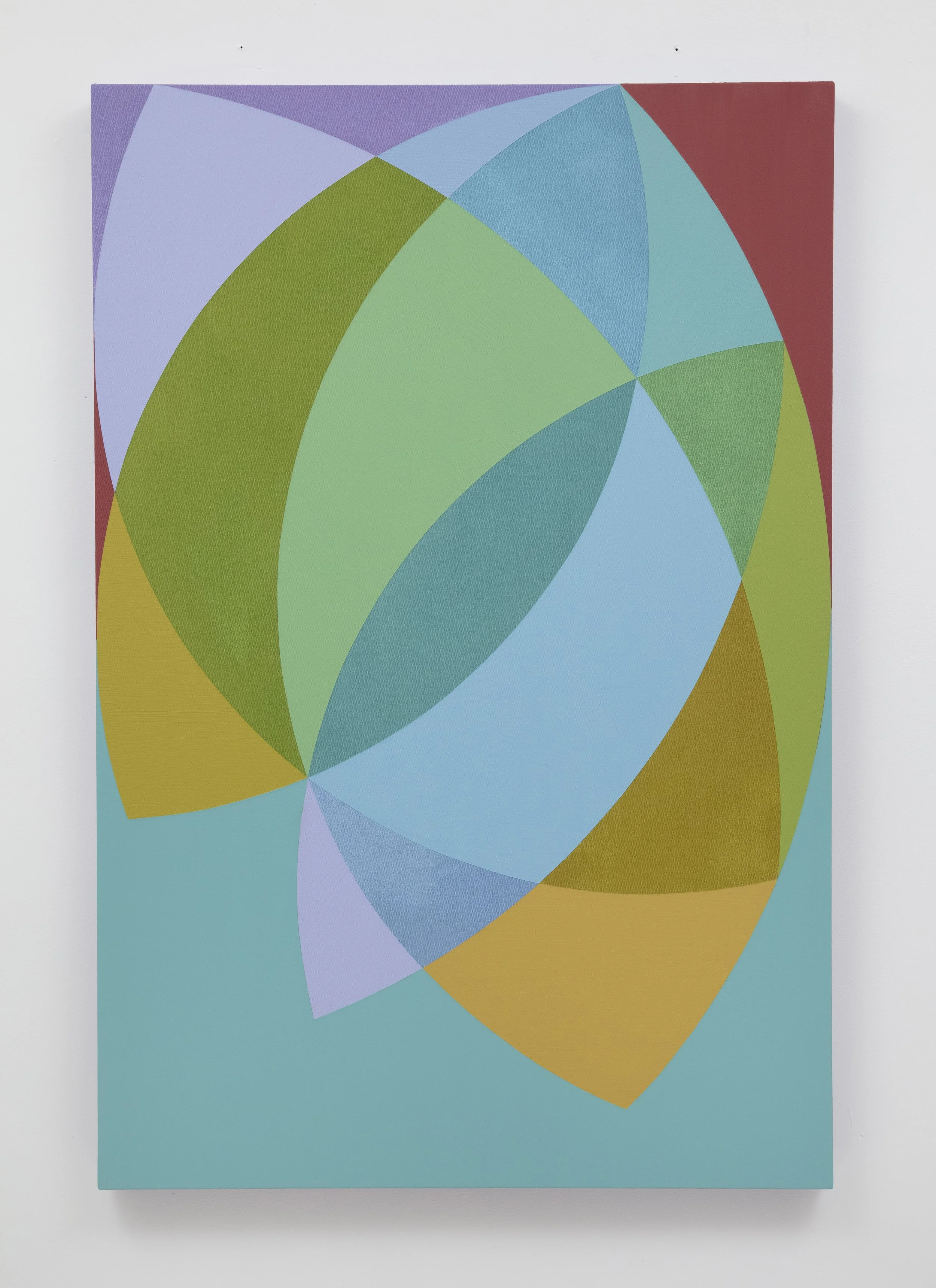  HALSEY HATHAWAY  Field Study , 2025 acrylic on canvas 45 × 30 inches   INQUIRE+  