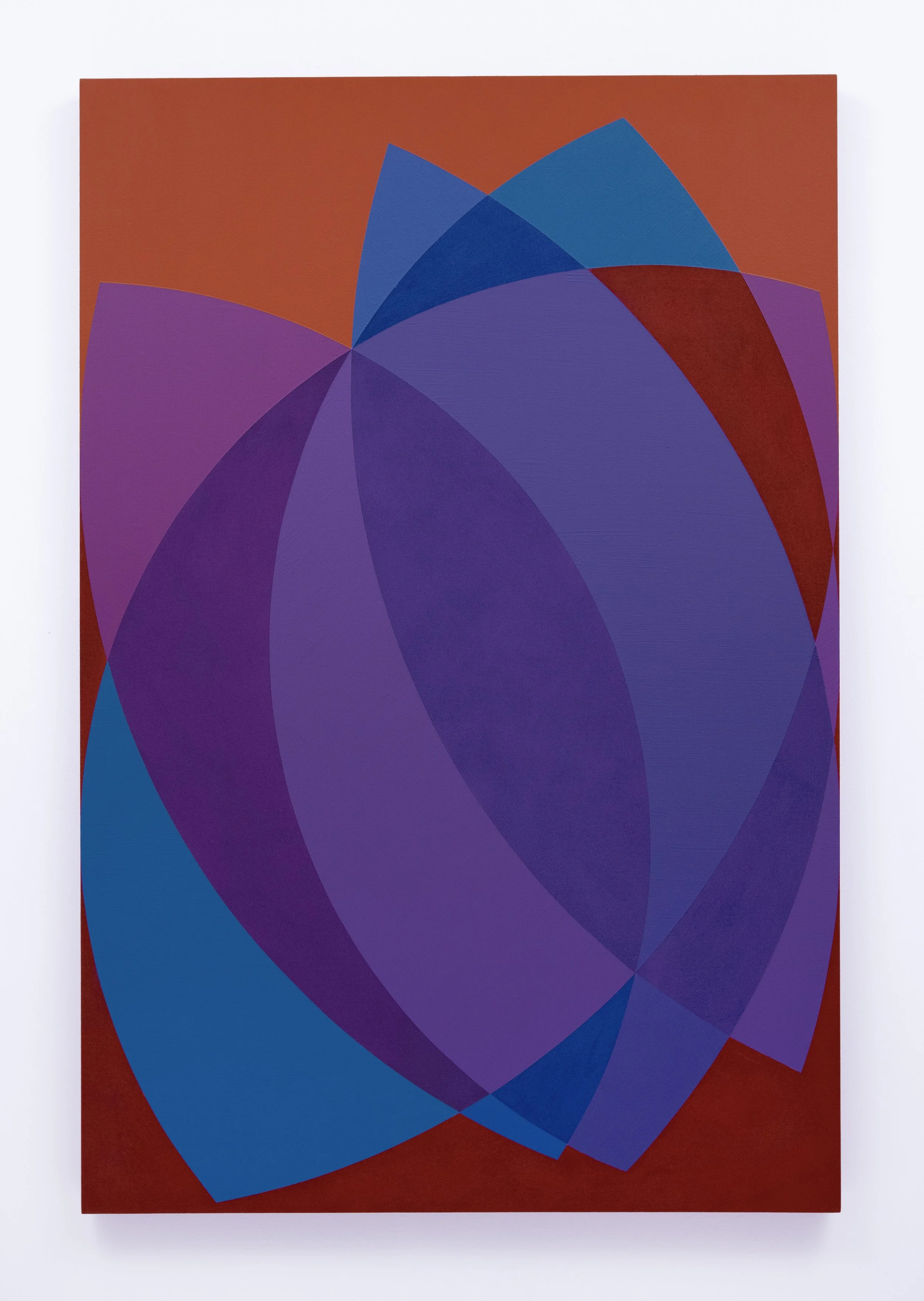 HALSEY HATHAWAY  RPM , 2025 acrylic on canvas 60 × 40 inches   INQUIRE+  