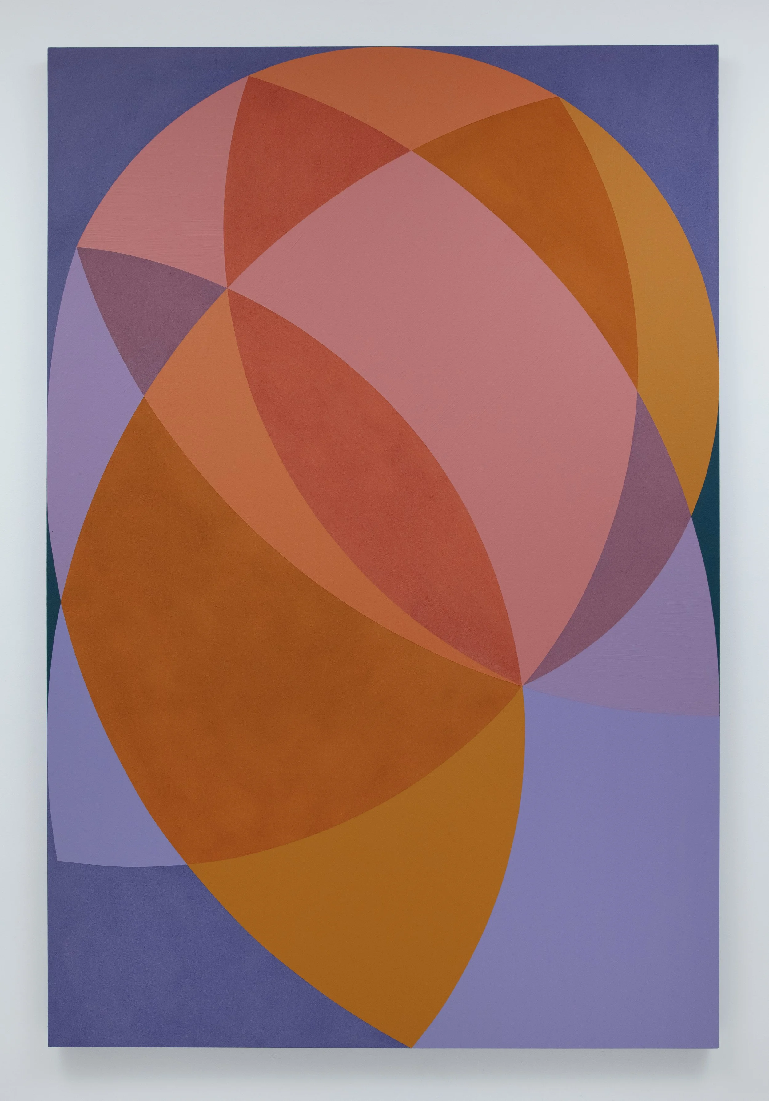  HALSEY HATHAWAY  Shell of Light , 2025 acrylic on canvas 75 x 50 inches   INQUIRE+  
