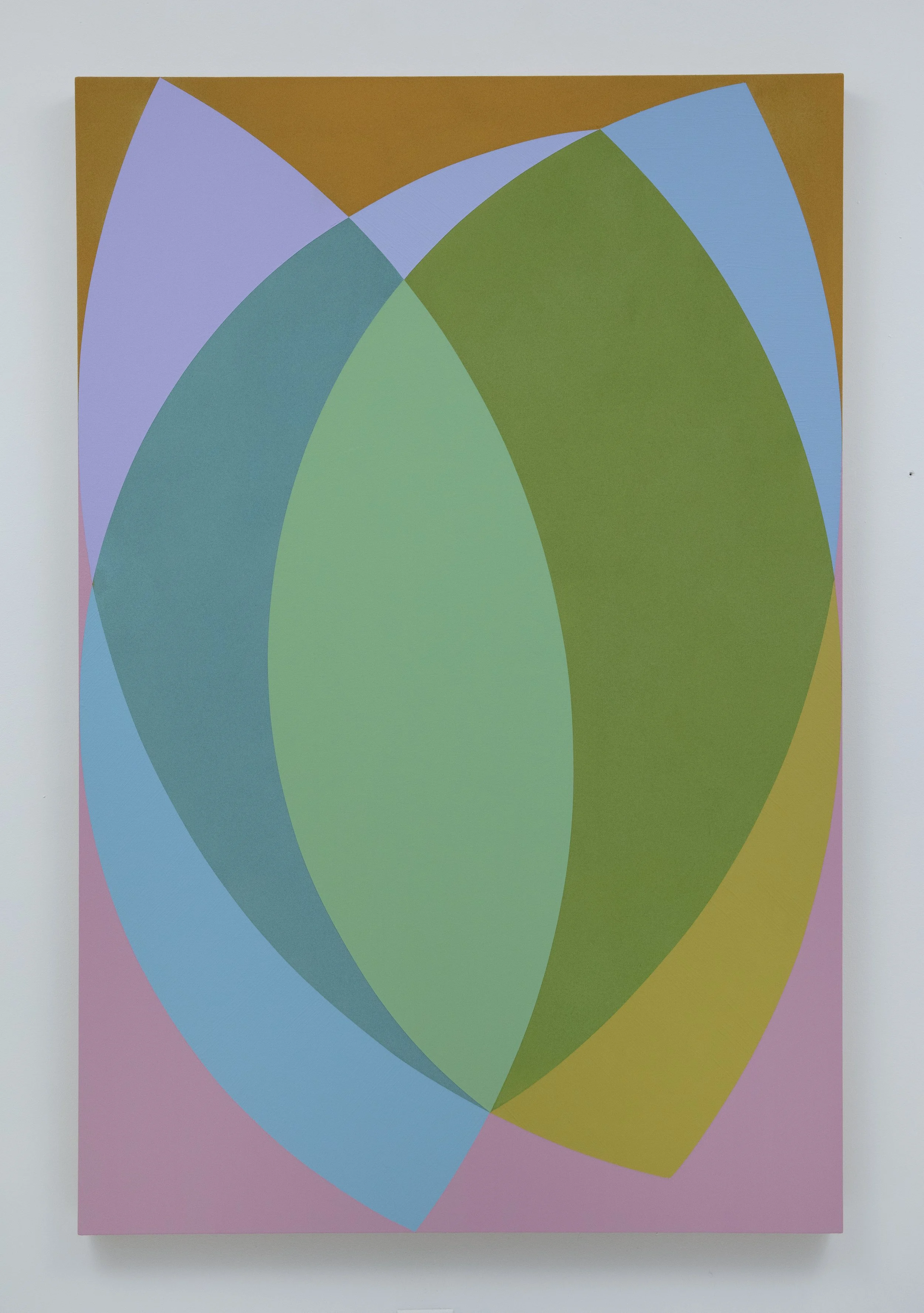  HALSEY HATHAWAY  Comforter,  2025 acrylic on canvas 54 × 36 inches   INQUIRE+  