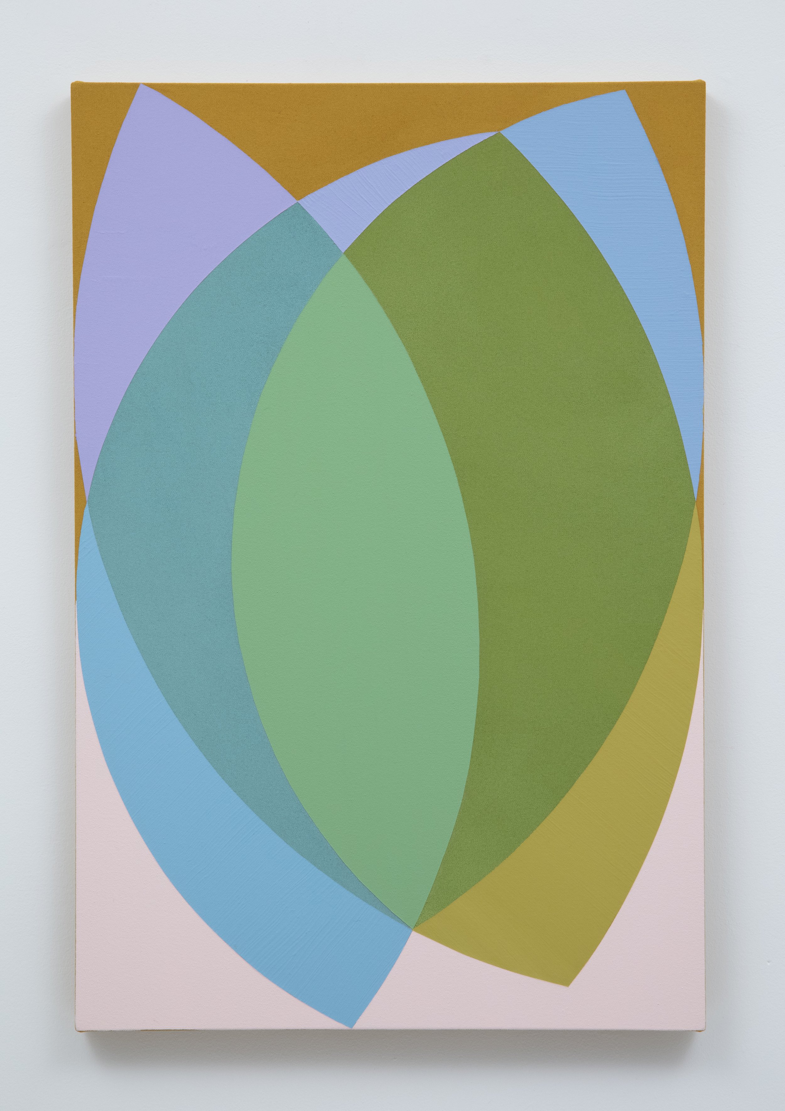  HALSEY HATHAWAY  Comforter , 2025 acrylic on canvas 30 × 20 inches   INQUIRE+  