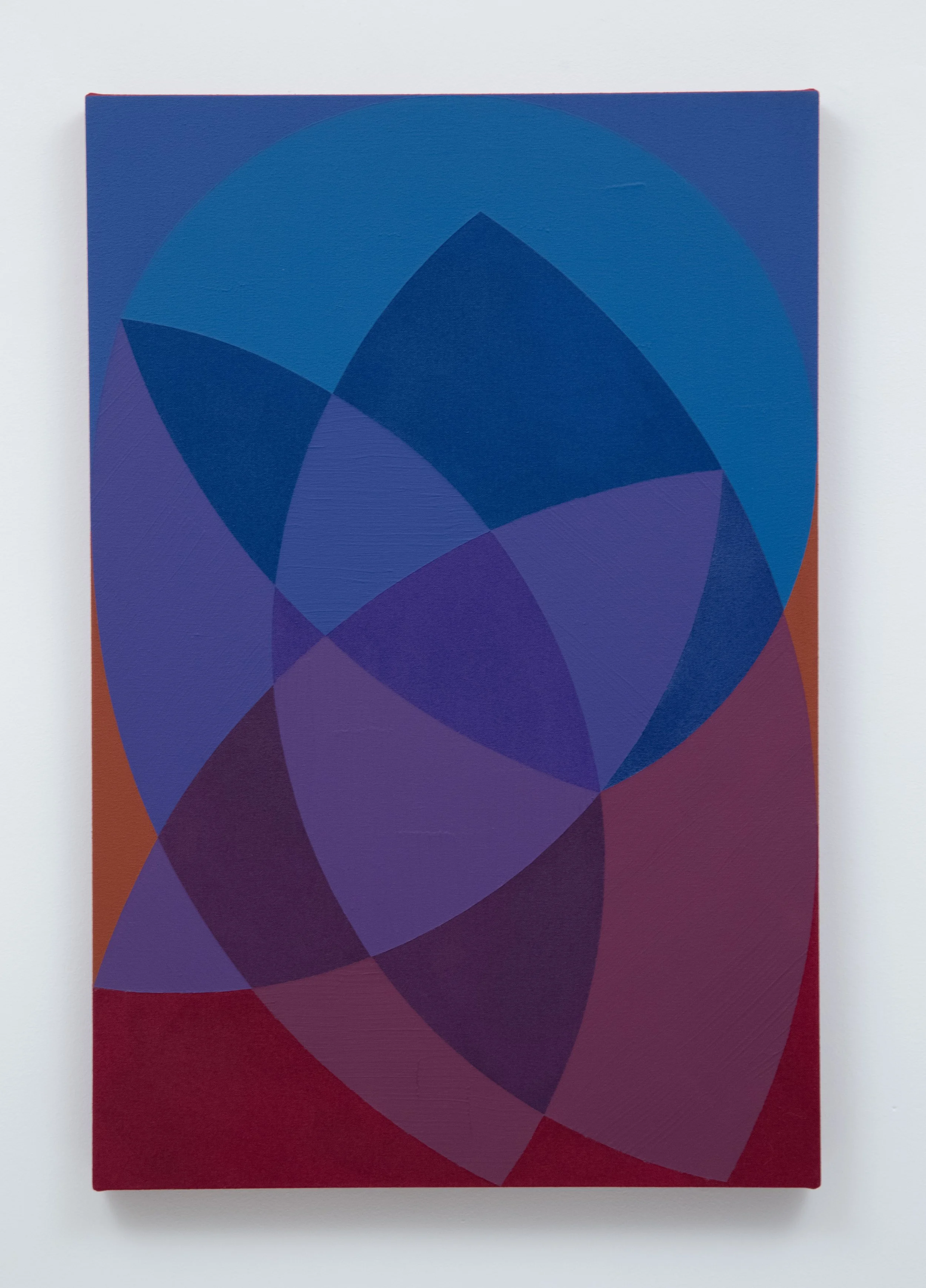  HALSEY HATHAWAY  Shell  2025 acrylic on canvas 30 × 20 inches   INQUIRE+  