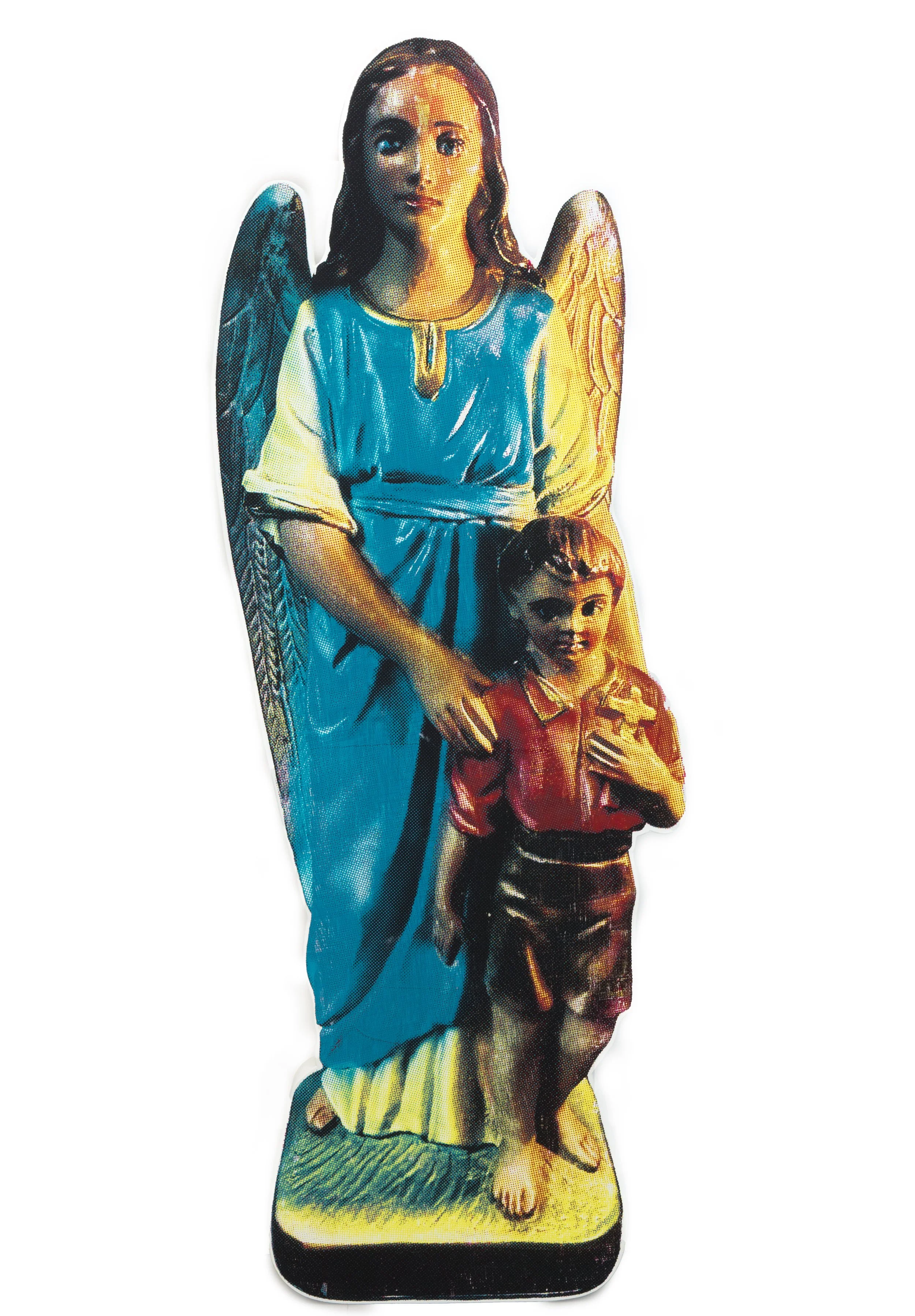  SCOTT AVETT  Angel 1 , 2026 silkscreen on panel 54 x 17 inches   INQUIRE+  