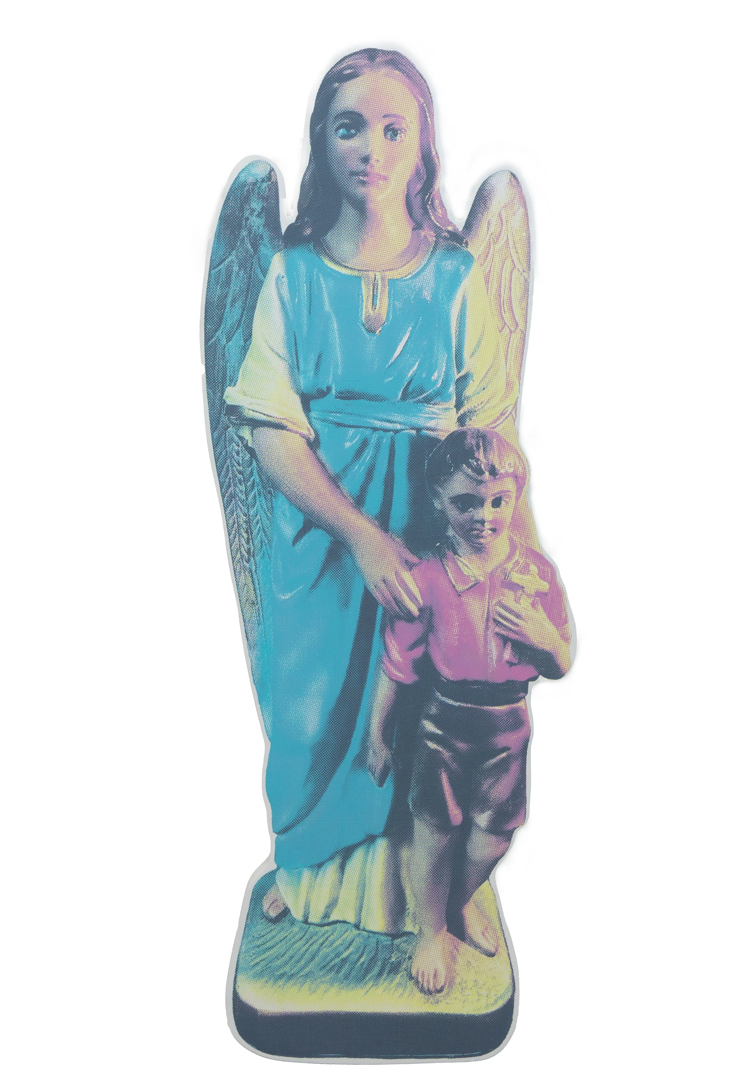  SCOTT AVETT  Angel 3 , 2025 silkscreen on panel 54 x 17 inches   INQUIRE+  
