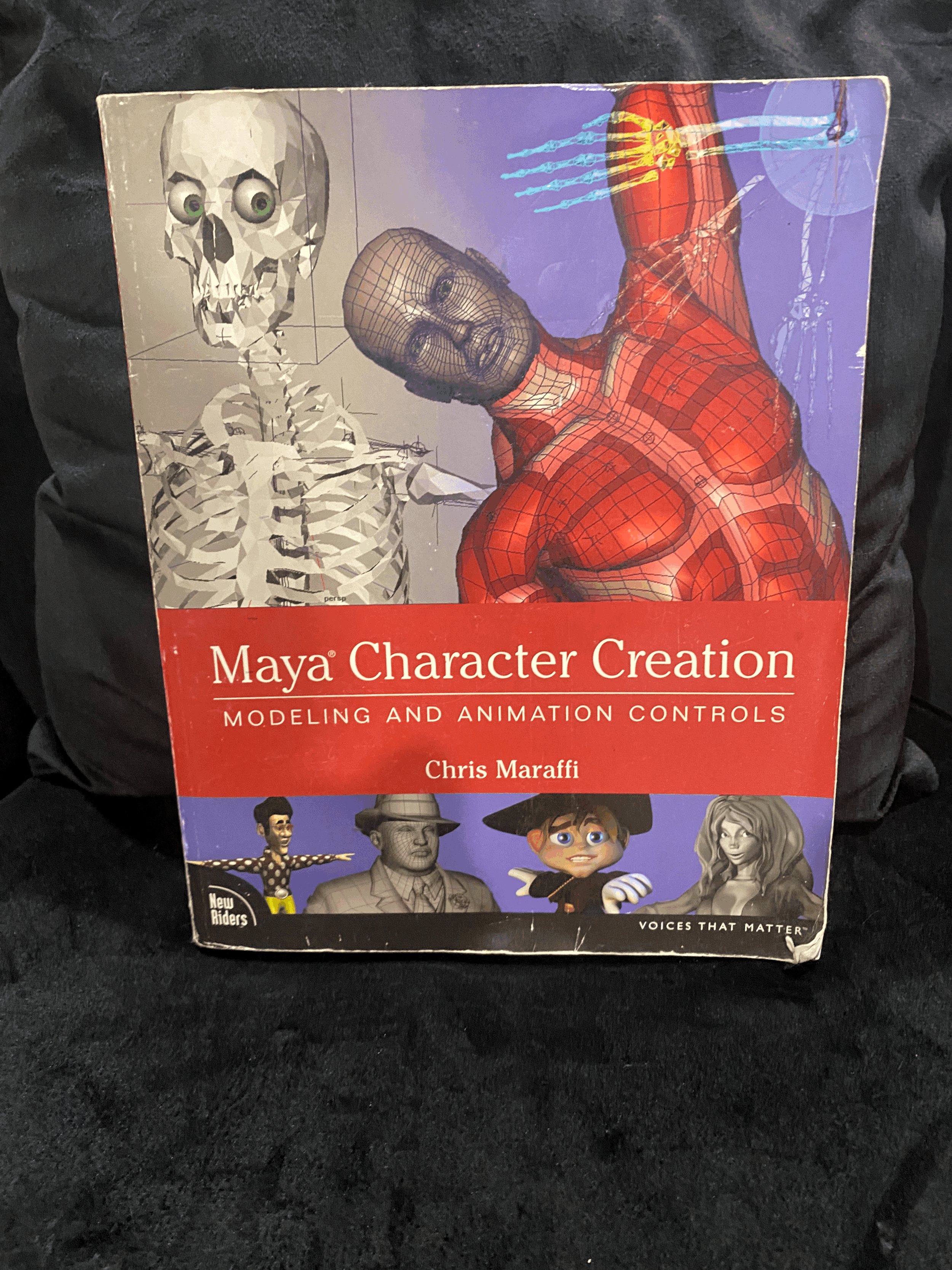 Maya Character Creation -  Modeling and Animation Controls
