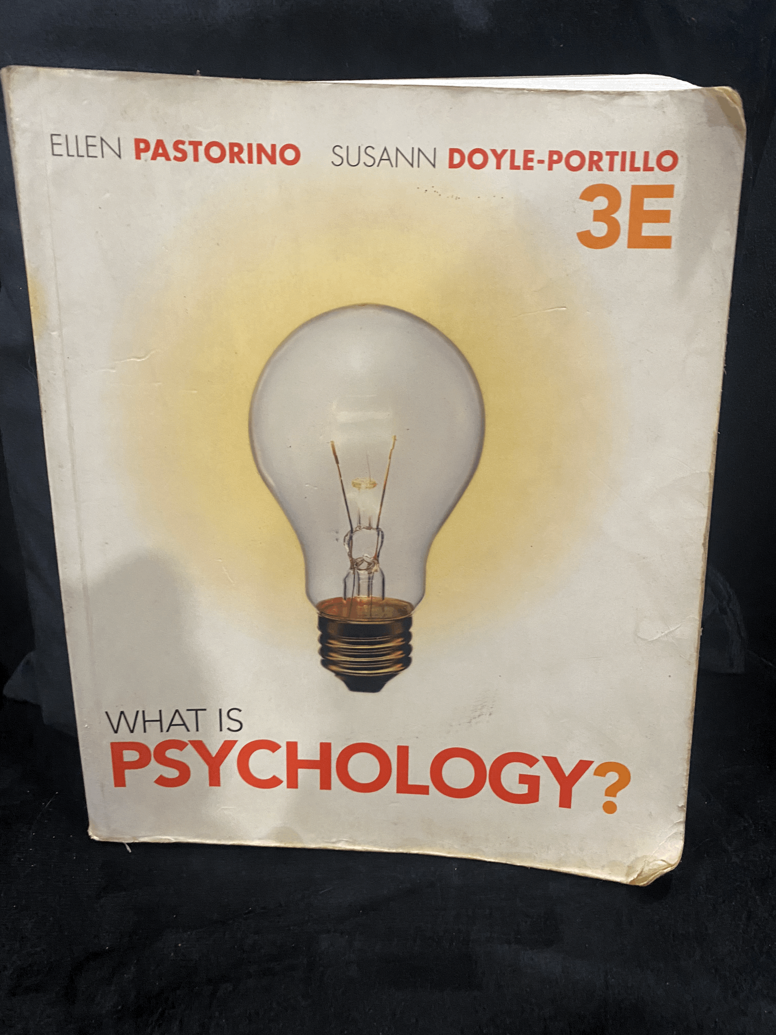 TEXTBOOK: WHAT IS PSYCHOLOGY 3E