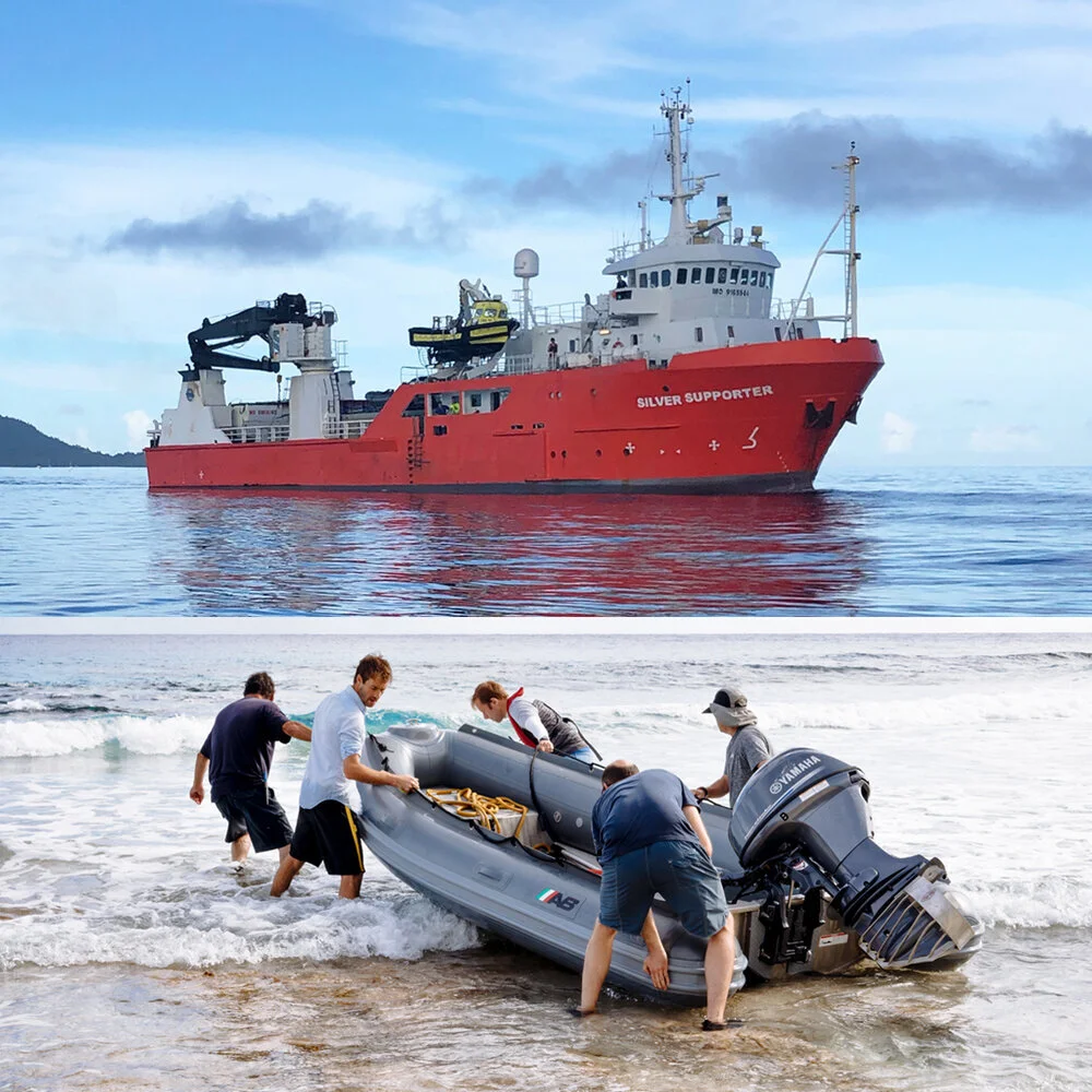Expedition with scientists to Henderson Island June 2019, to create new work from one of the most remote islands in the world.