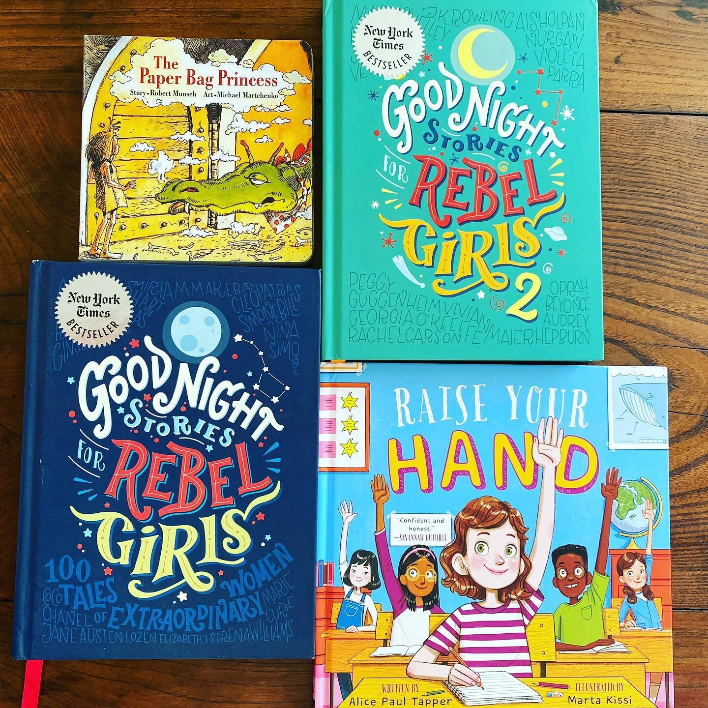 Love these stories about strong girls and women! Recommend them for any parent. Please share other ideas in the comments. @rebelgirlsbook #strongwomen