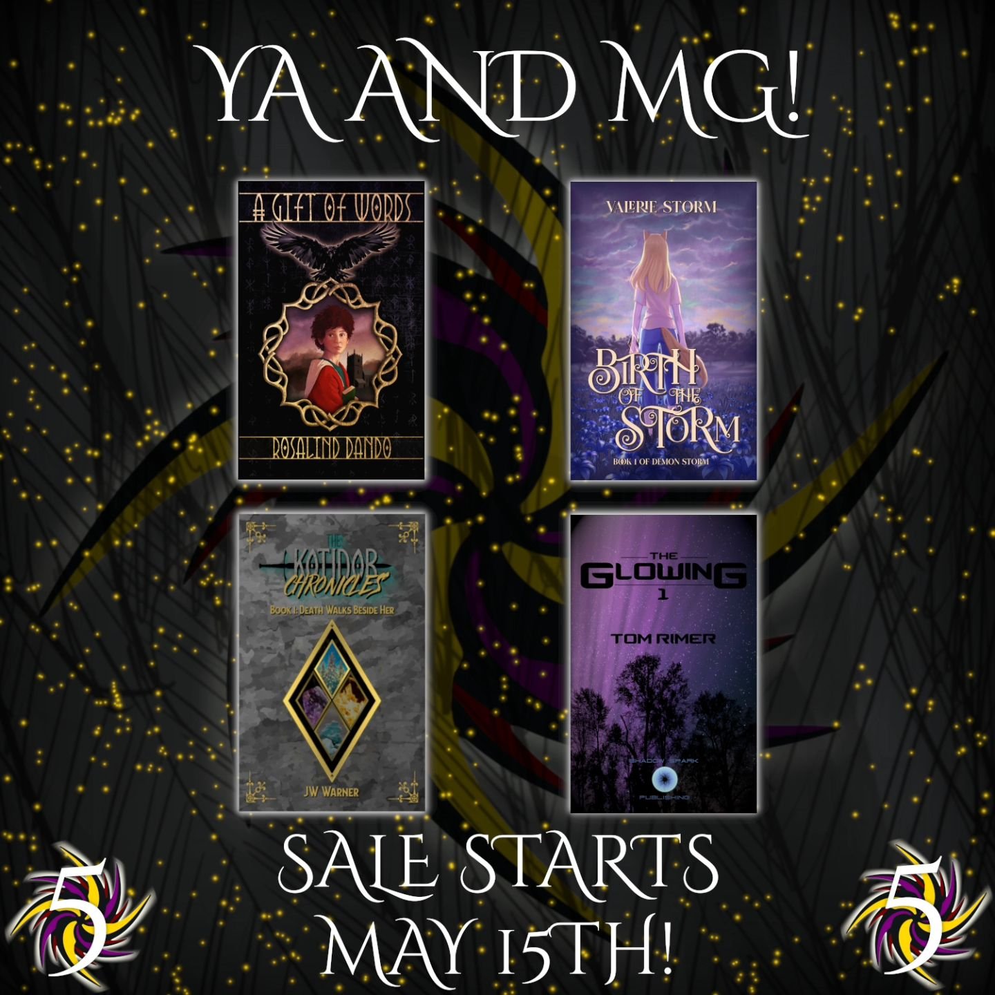 We have a robust Middle Grade and YA selection. Pick your faves and get ready for May 15th!

#sale #paperbacksale #booksale #ya #yabooks #mg #mgbooks #youngadult #youngadultbooks #middlegrade #middlegradebooks #bookstagram #readersofinsta #indiepubli