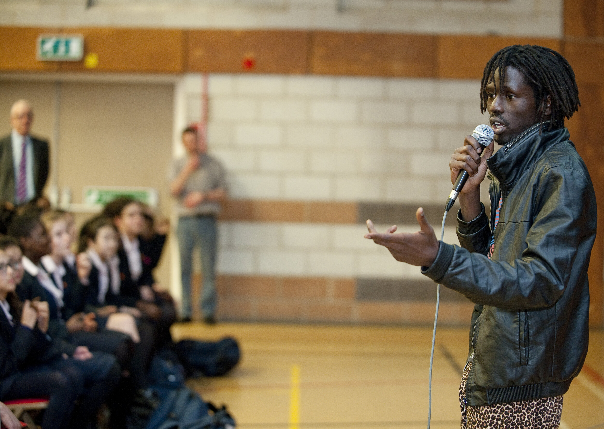 Option 1 - A filmed presentation for your school assembly