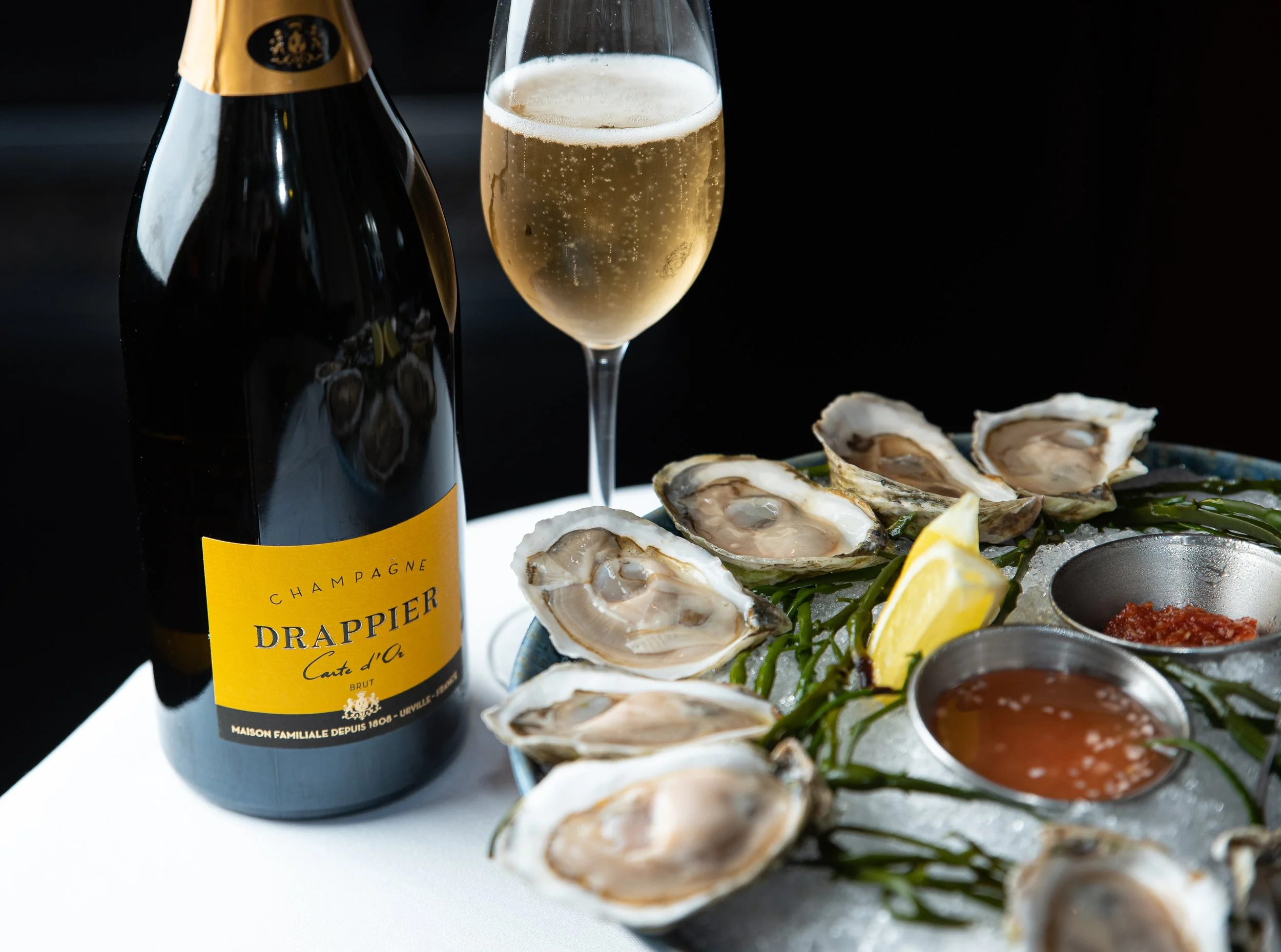JOURNAL Champagne and Oysters — Gotham Restaurant