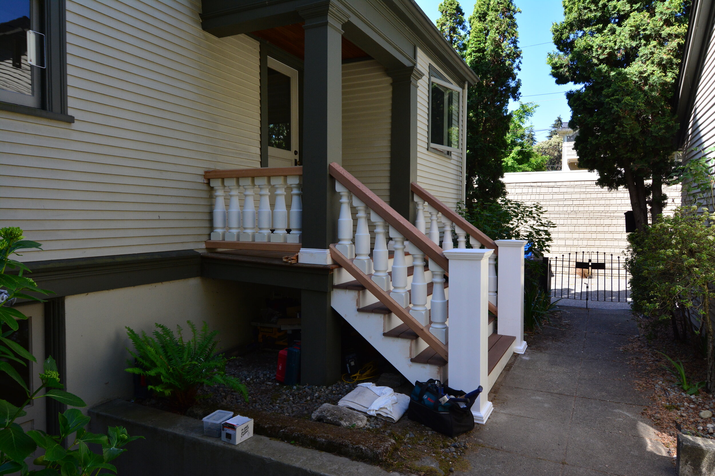 5 - Exterior Carpentry Service - Stair-Porch Repair and Rebuild.JPG