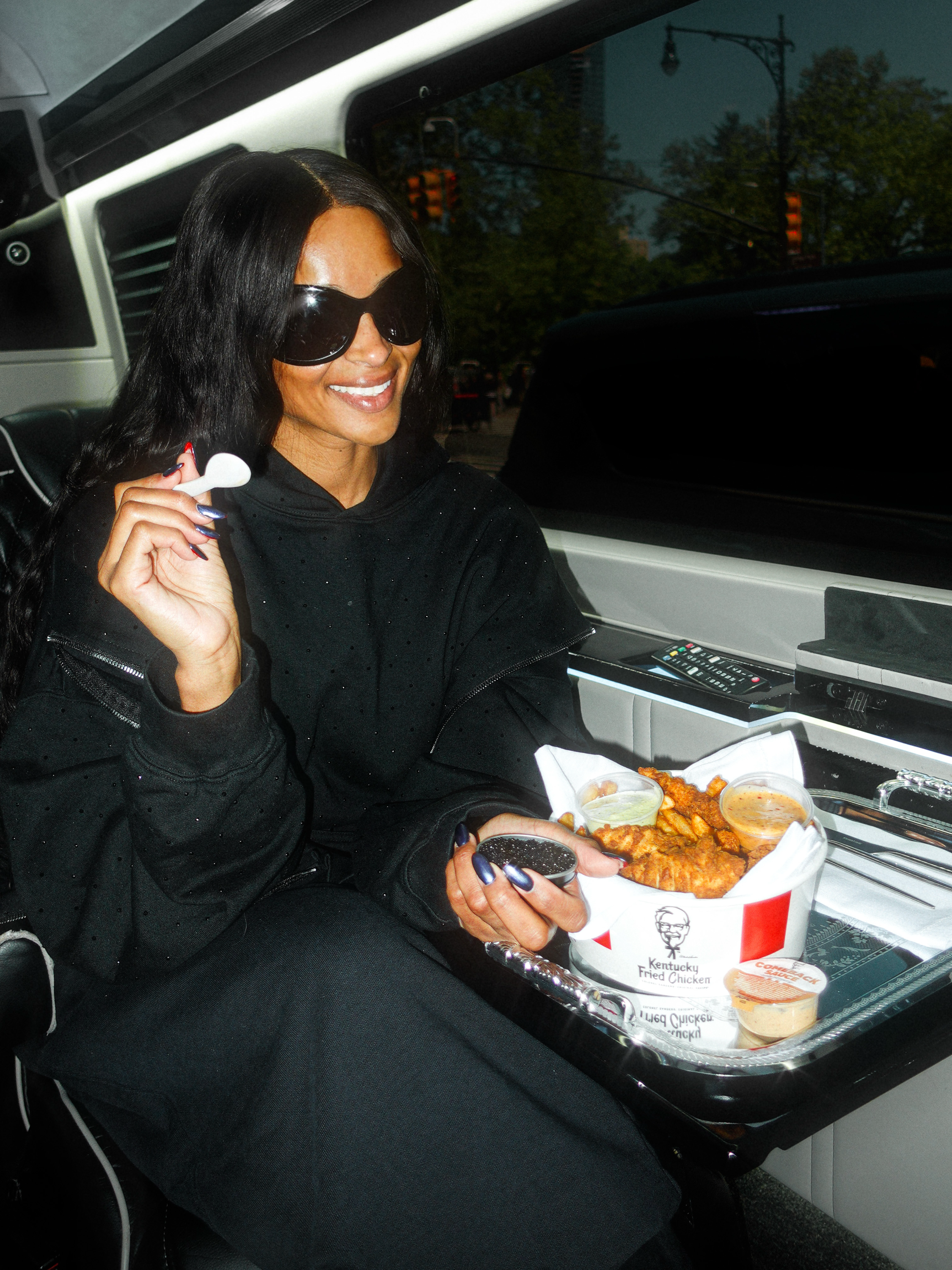 KFC_Met Gala_Ciara in the Sprinter_IGFeed_1.png