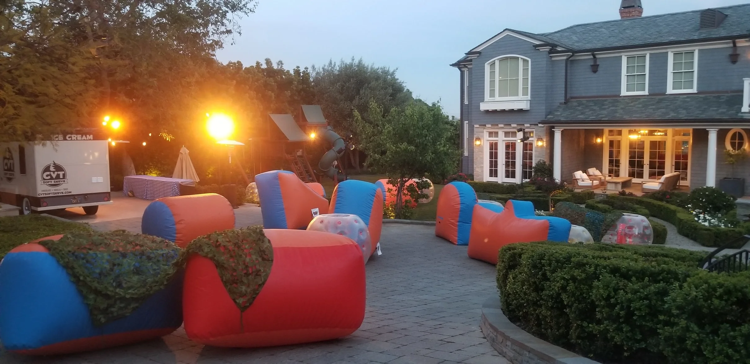 Nerf Arena in a Client's Home