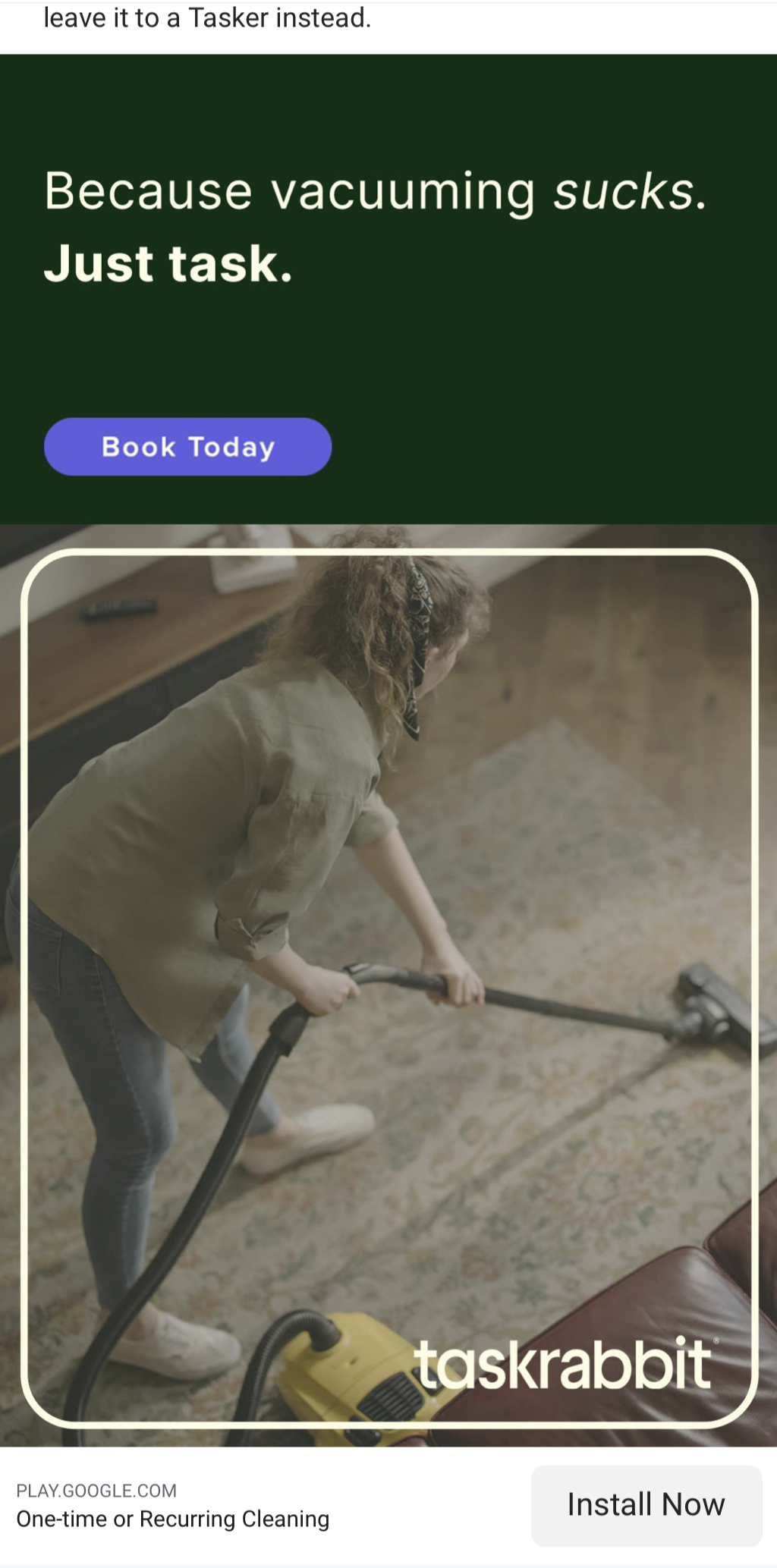 Brand Ads: Taskrabbit