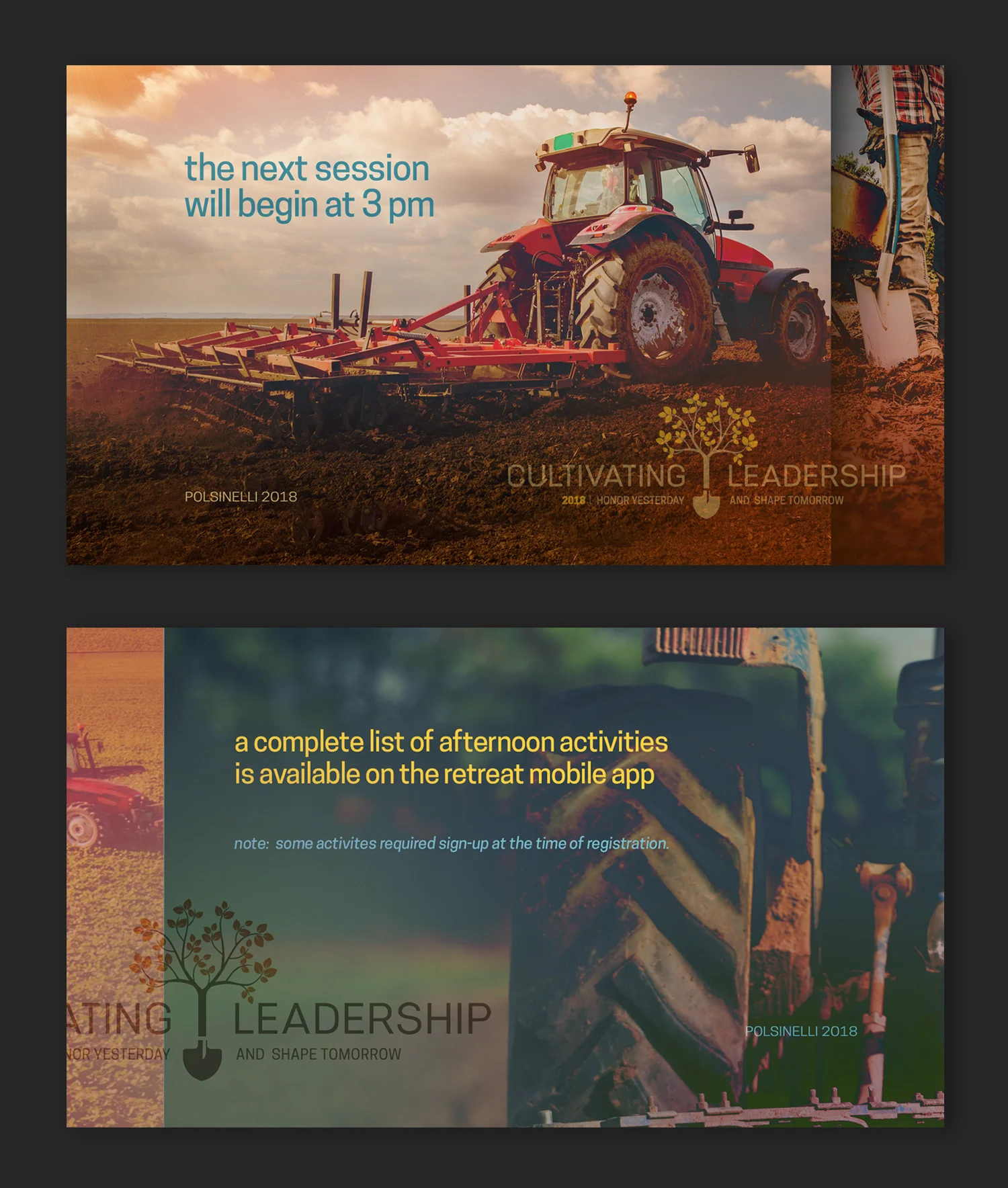 Annual Shareholder Retreat  |  HD and Eye Mag Graphics