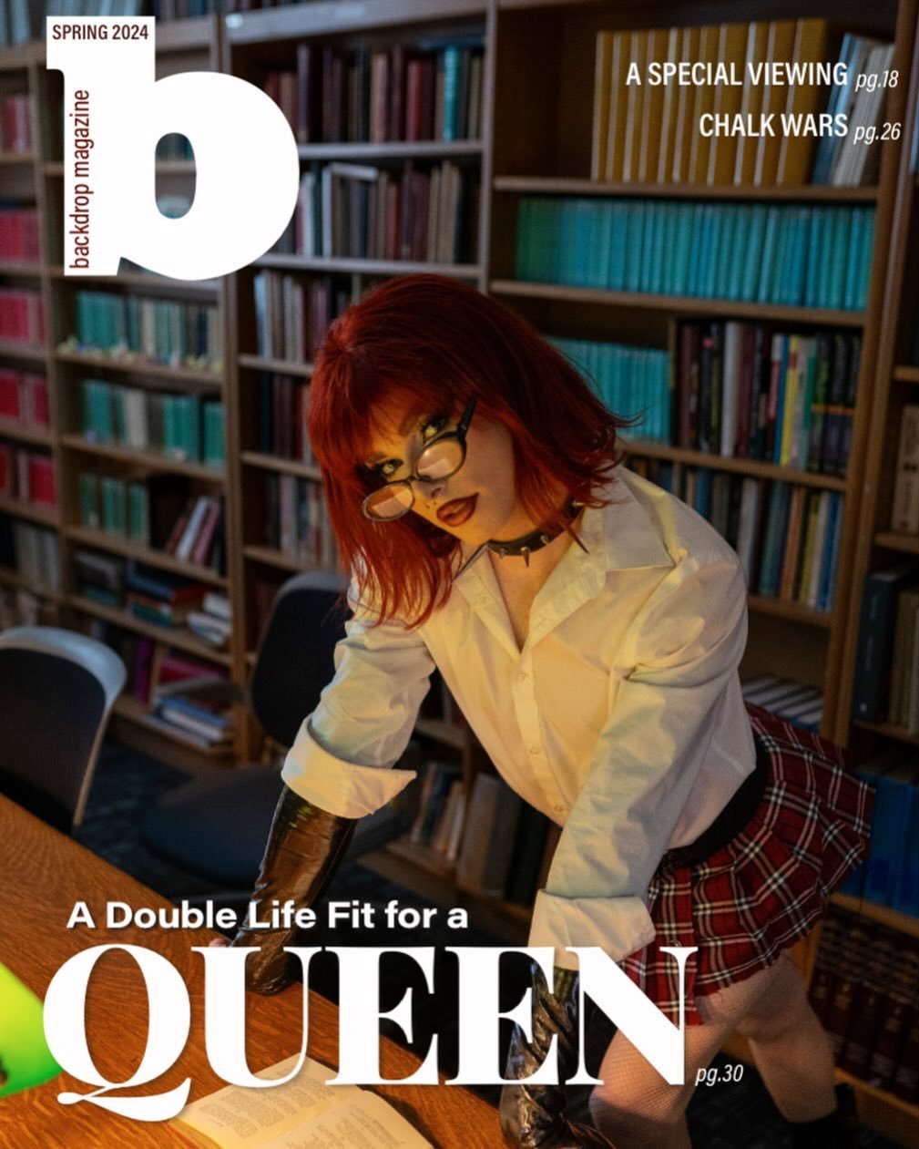 COVER REVEAL ☄️ Our final issue of the semester is now available online! 
In our cover story, &ldquo;A Double Life Fit for a Queen,&rdquo; Jack Wilburn, a junior studying classics in the Honors Tutorial College, shares how he balances his academics w