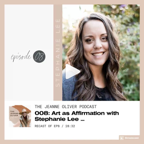 I'm a Guest on Jeanne Oliver's Podcast!