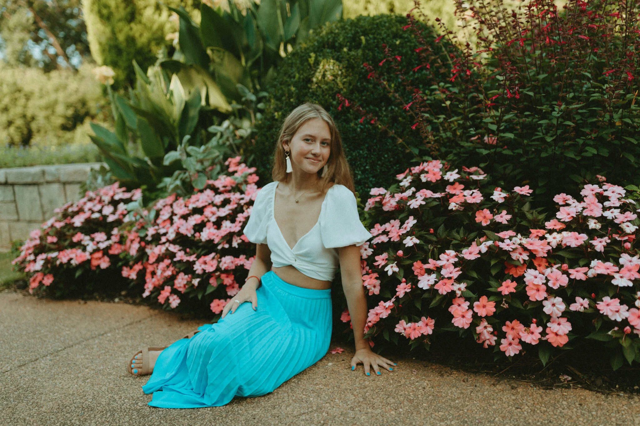 Kate Manus - Class of 2021 Senior Session - Atlanta Botanical Gardens