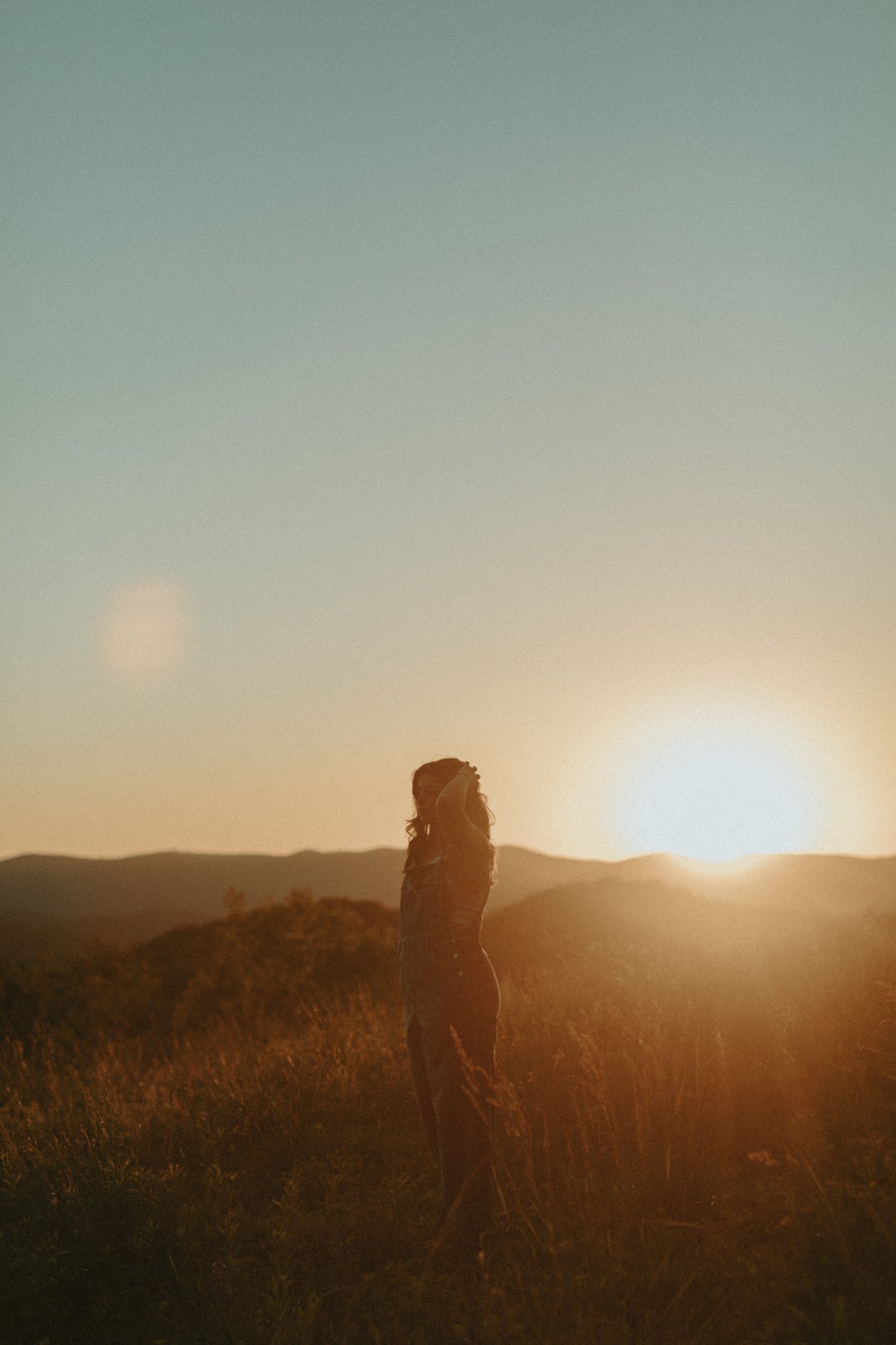 Summer Sunrise in the Mountains