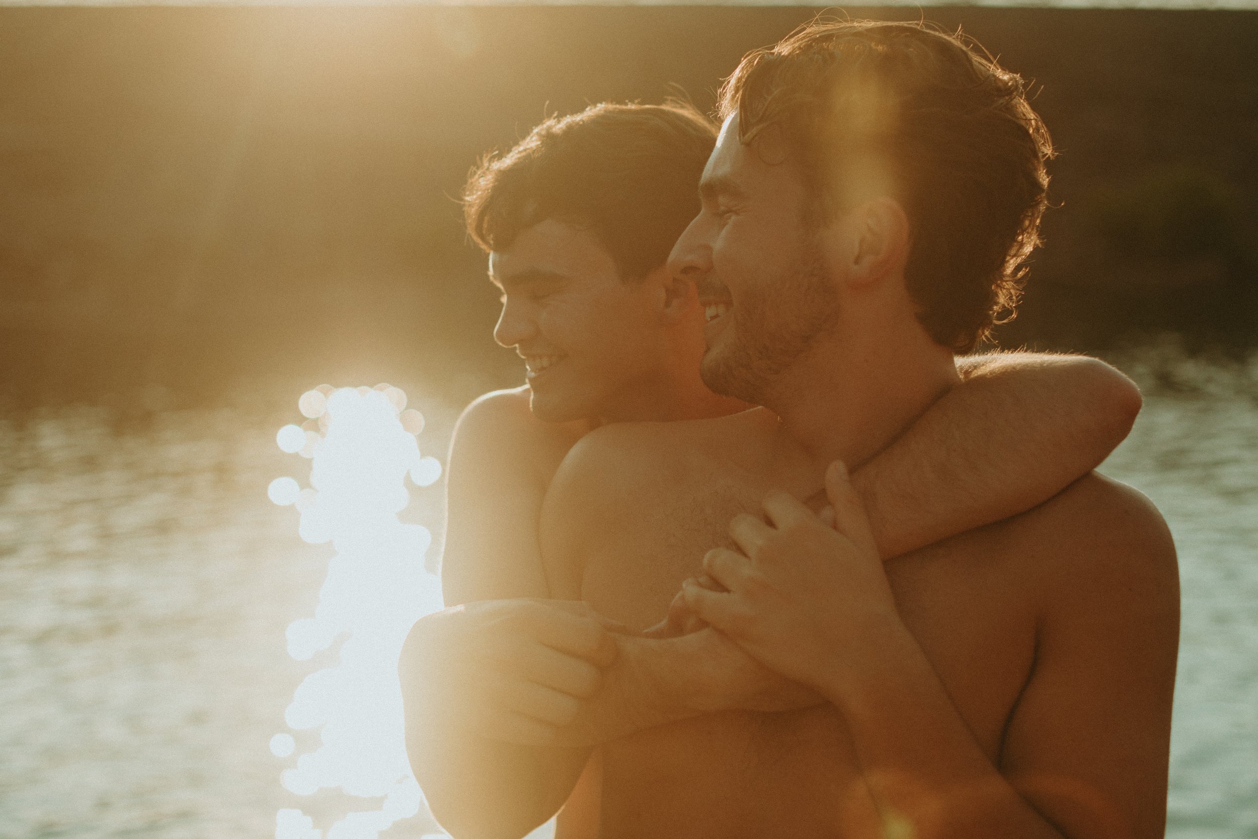 North Georgia Couples Session - Paddle-boarding in Ellijay