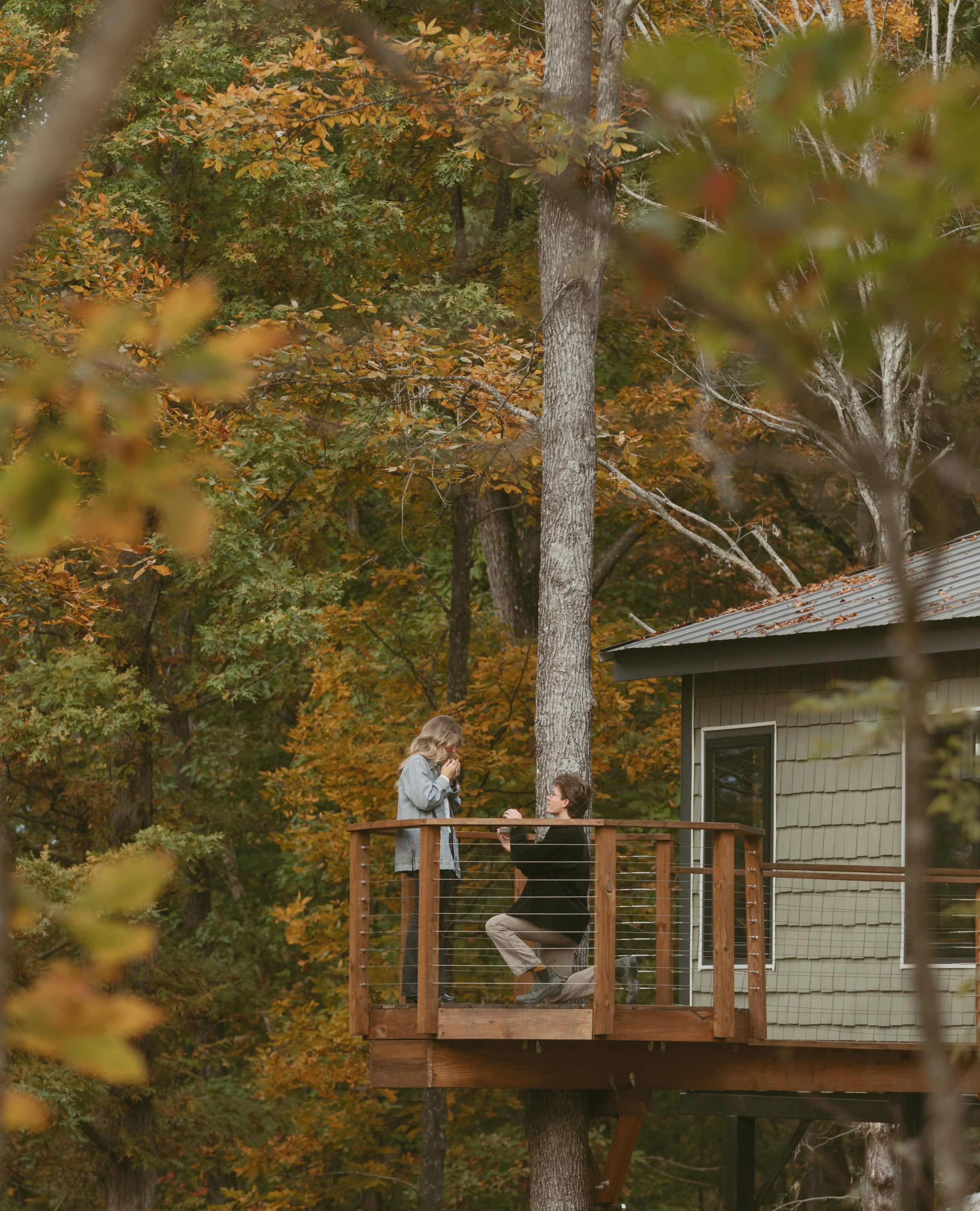 Cloudland Canyon Proposal - North Georgia Photographer