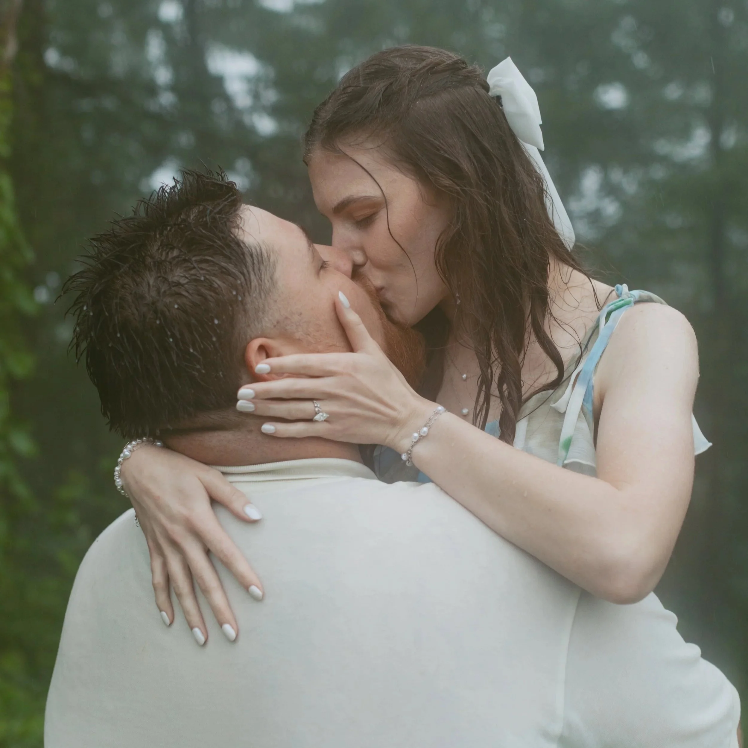 Rainy Surprise Proposal - Ellijay, GA