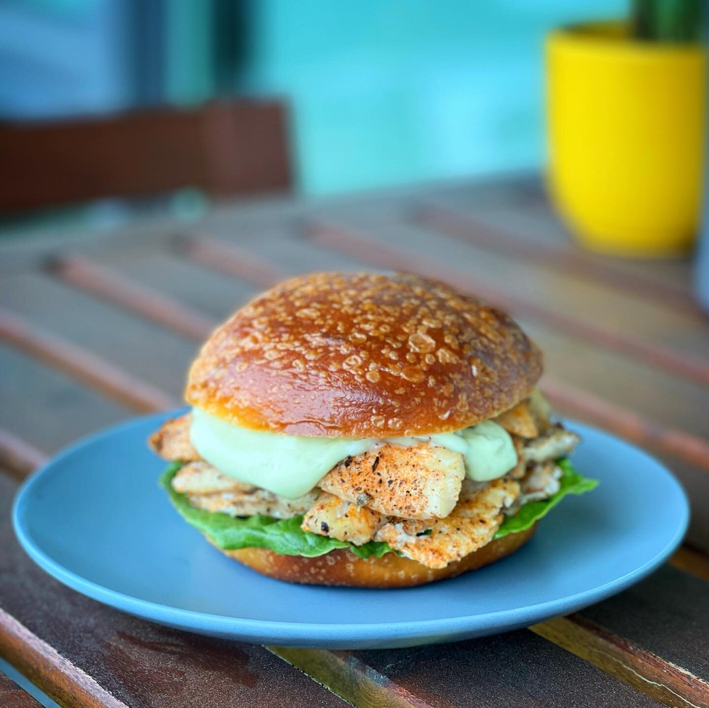 Shore Lunch. Grilled Fresh Ontario White Perch Sandwich w/ Homemade Tartar Sauce on Brioche Bun.

Rub: @plowboysbbq Fin &amp; Feather
Fish: @hookedinc 
Grill: @webergrillsca
Bun: @butchersofdistinction