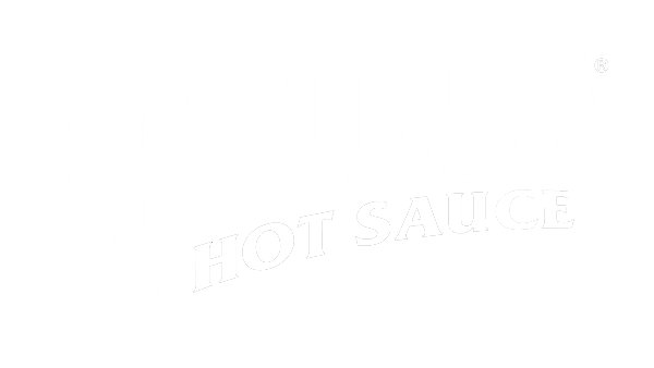 Cholula Hot Sauce logo with white text on a black background.
