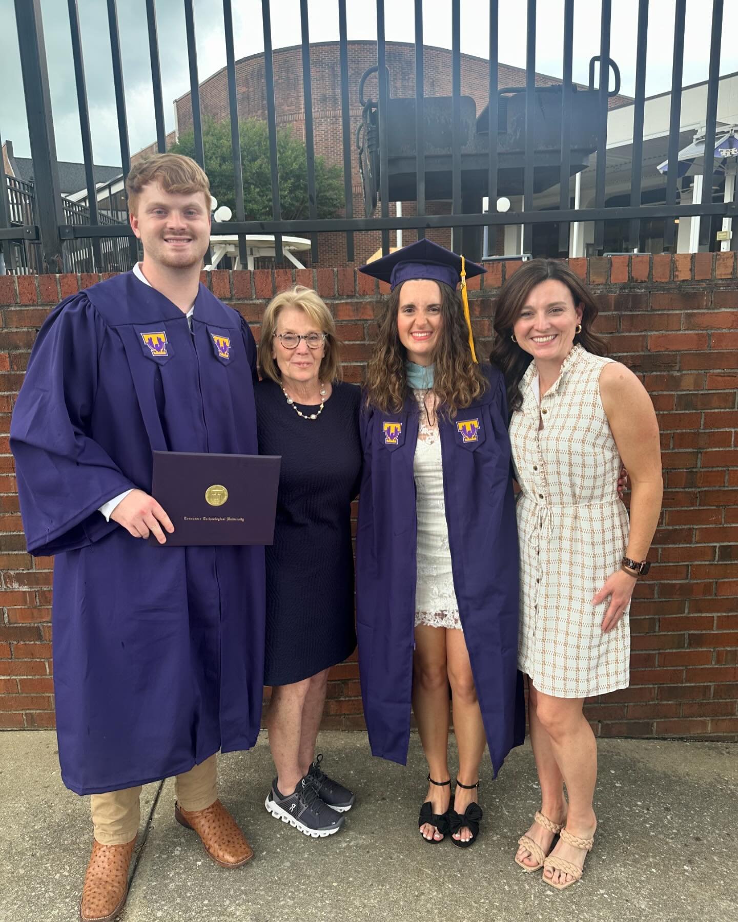 Congratulations to my niece and nephew! @courtneysidoli graduated with her Ed.S. and is now a school psychologist! @hhanger03 graduated cum laude with a B.S. in physical education. I&rsquo;m so proud of you both! 👏🏻💕🥳