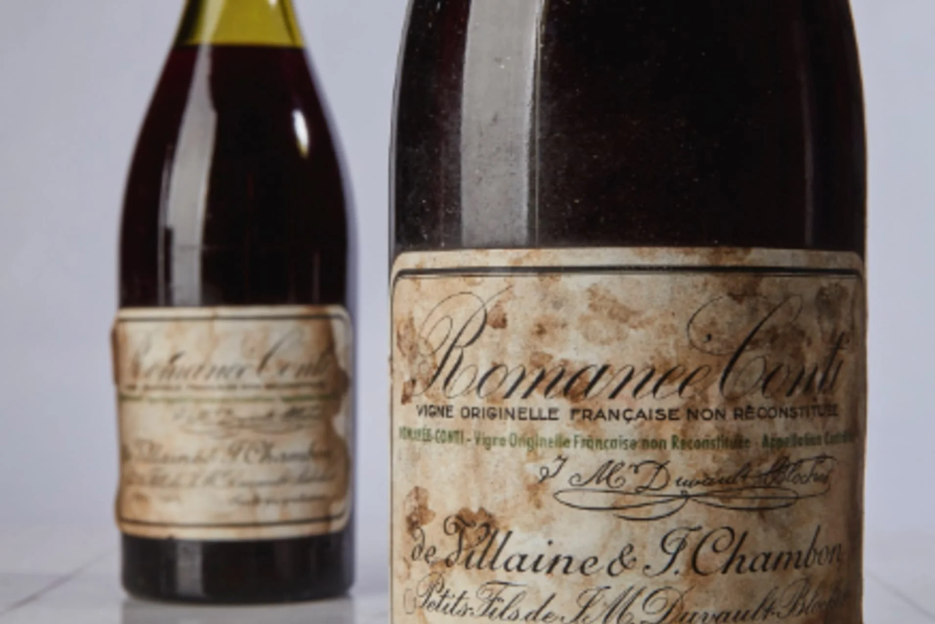 Would you pay US$ 558.000 for this 1945 Romanée-Conti? It happened in 2018. (Photo by Sotheby’s)