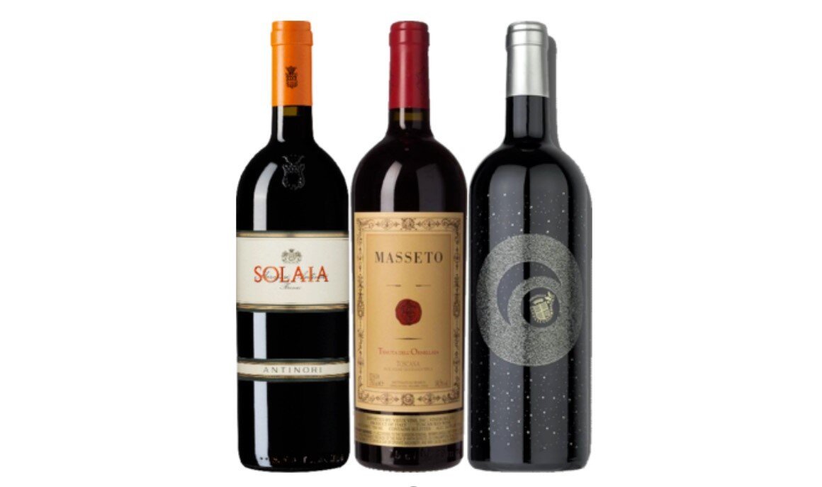 Tuscan age-worthy vintages available on the Alti Wine Exchange marketplace