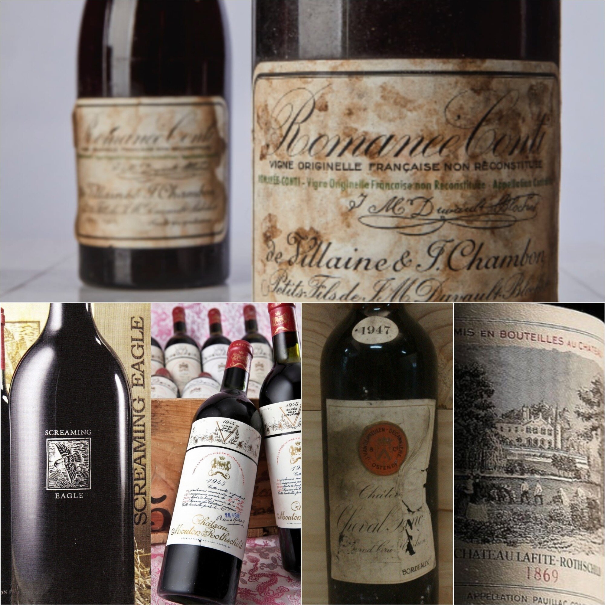 Some of the most expensive wines ever, mostly from France. Which will come next?