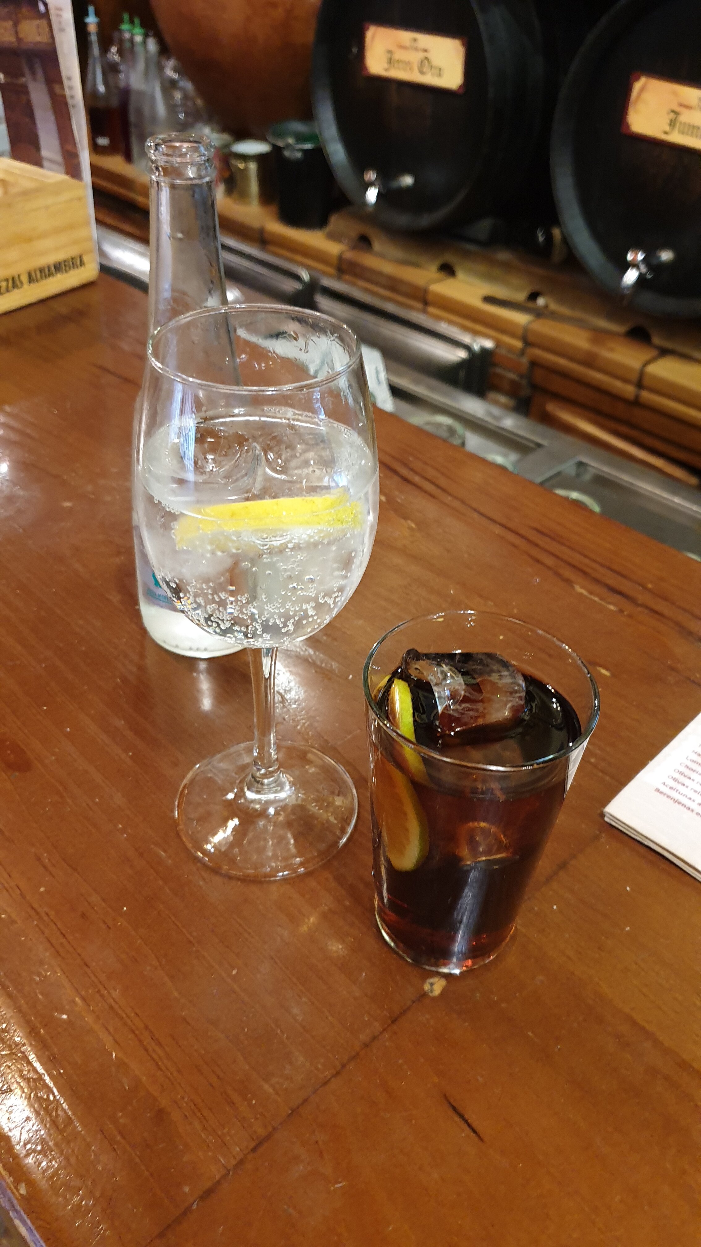 Vermouth aperitif in Granada, Spain. Delicious as always (photo: Breno Salvador)