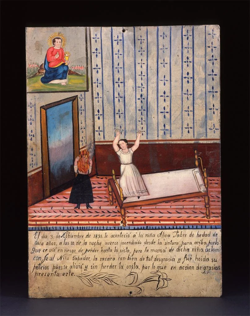Late 19th Century Mexican Ex-Voto. ARTSTOR Collection: Fowler Museum (University of California, Los Angeles)