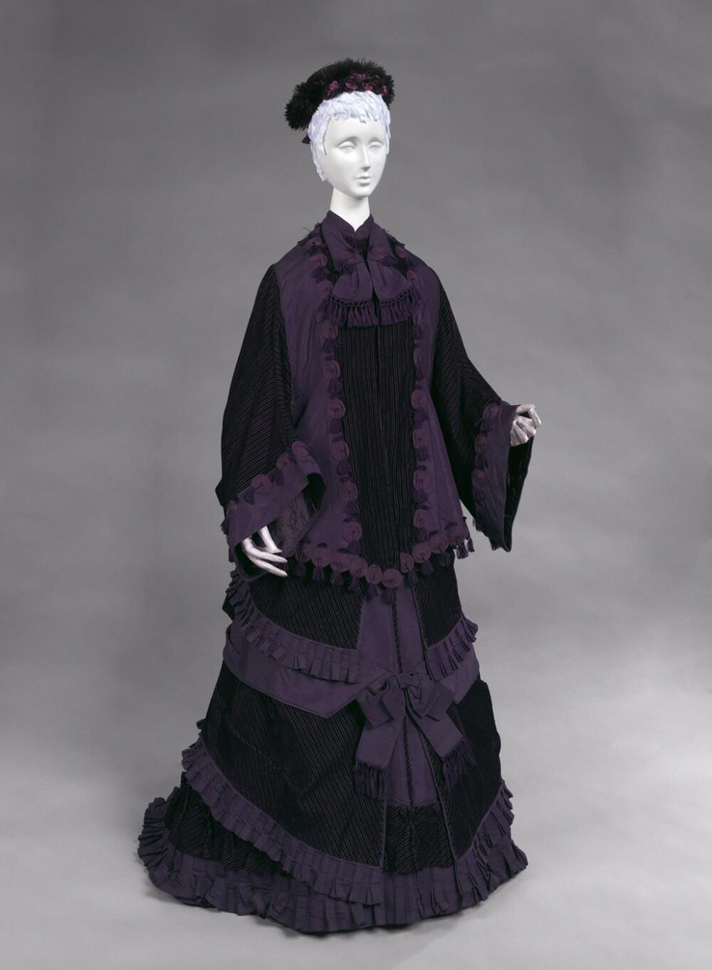 1878 Three-Piece Ensemble: Coat, Bodice, and Skirt, Philadelphia Museum of Art