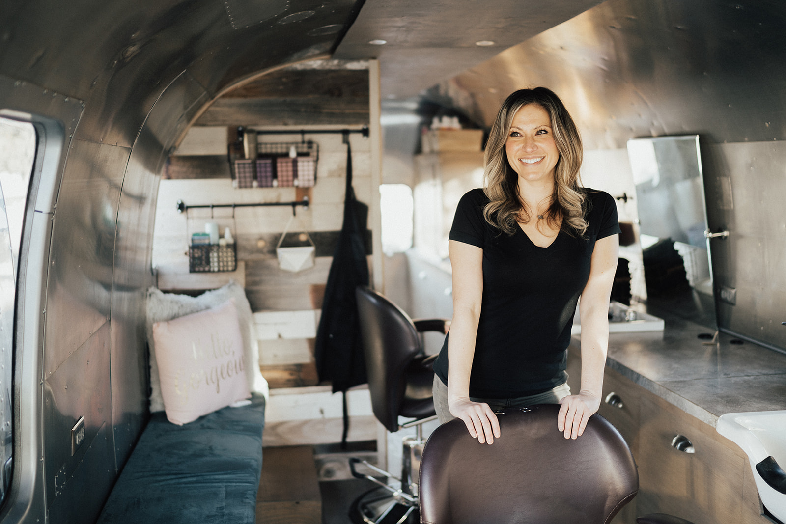 Crissy’s credentials include attending Antoine Du Chez Cosmetology Academy and Antoine Du Chez advanced training program for color specialty. She is Brazilian Blowout Certified, La Brasiliana Keratin Straightening Certified, J Beverly Hills Keratin Treatment Certified, Babe Extensions Certified and Perfectress Hair Extensions Certified. Crissy has her Command Academy Barber License and has participated in many other classes, hair shows and trainings.