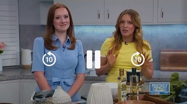 Just a few minutes, a few items, and a whole lot of fun! I had the absolute pleasure of stopping by @phl17 &lsquo;s brand new show @positivelyphillytv to give their studio kitchen a warm refresh!

Here&rsquo;s the vibe:
🥄 Function first &mdash; Deco