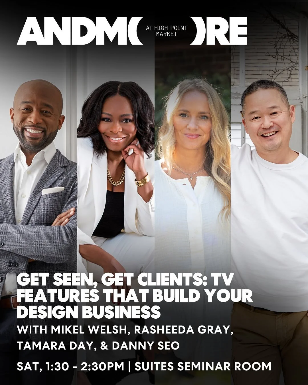 Friends! I&rsquo;m excited to share my High Point Market schedule with you! Can&rsquo;t wait to see old friends and meet new ones along the way. If you are available, please join me for what will be an amazing time!

📅 SATURDAY, OCTOBER 25

10:00 AM