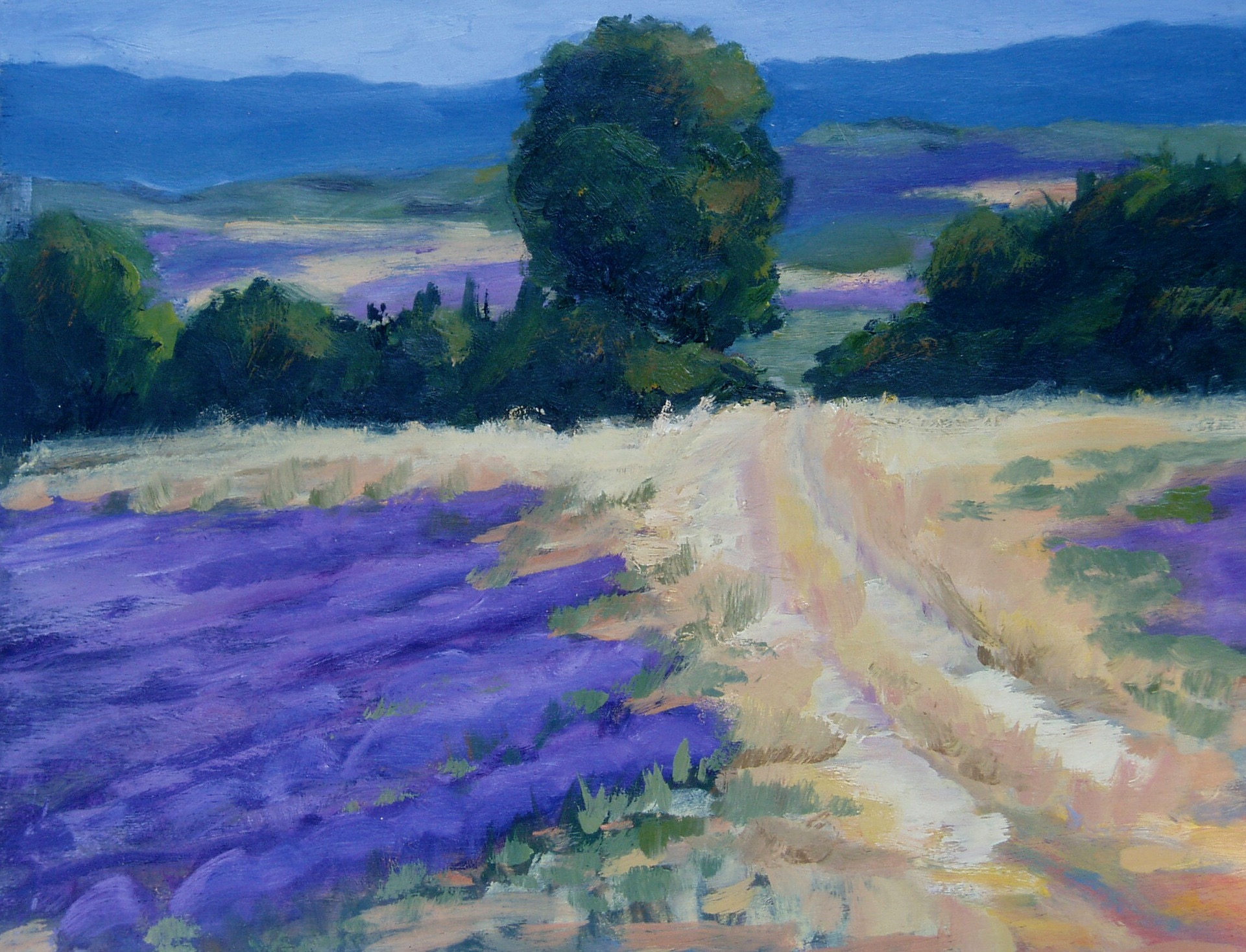 Route Through Lavender 