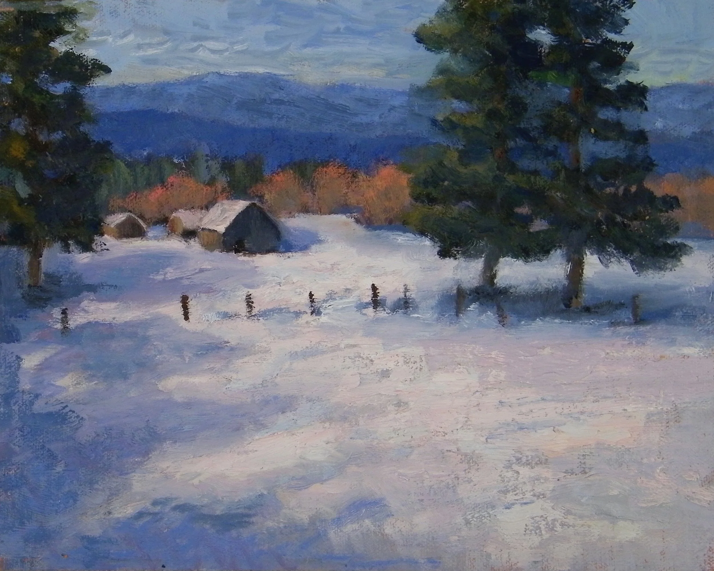 Snow Cover 8"x10"
