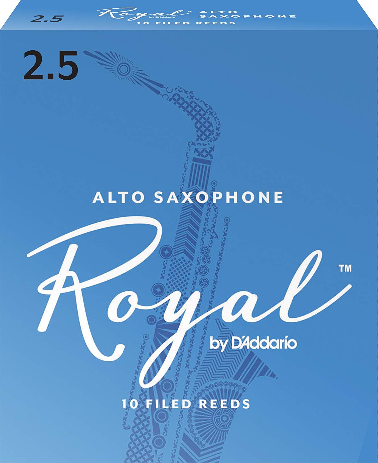 Rigotti Jazz Alto Saxophone Reeds 3.5 Medium 