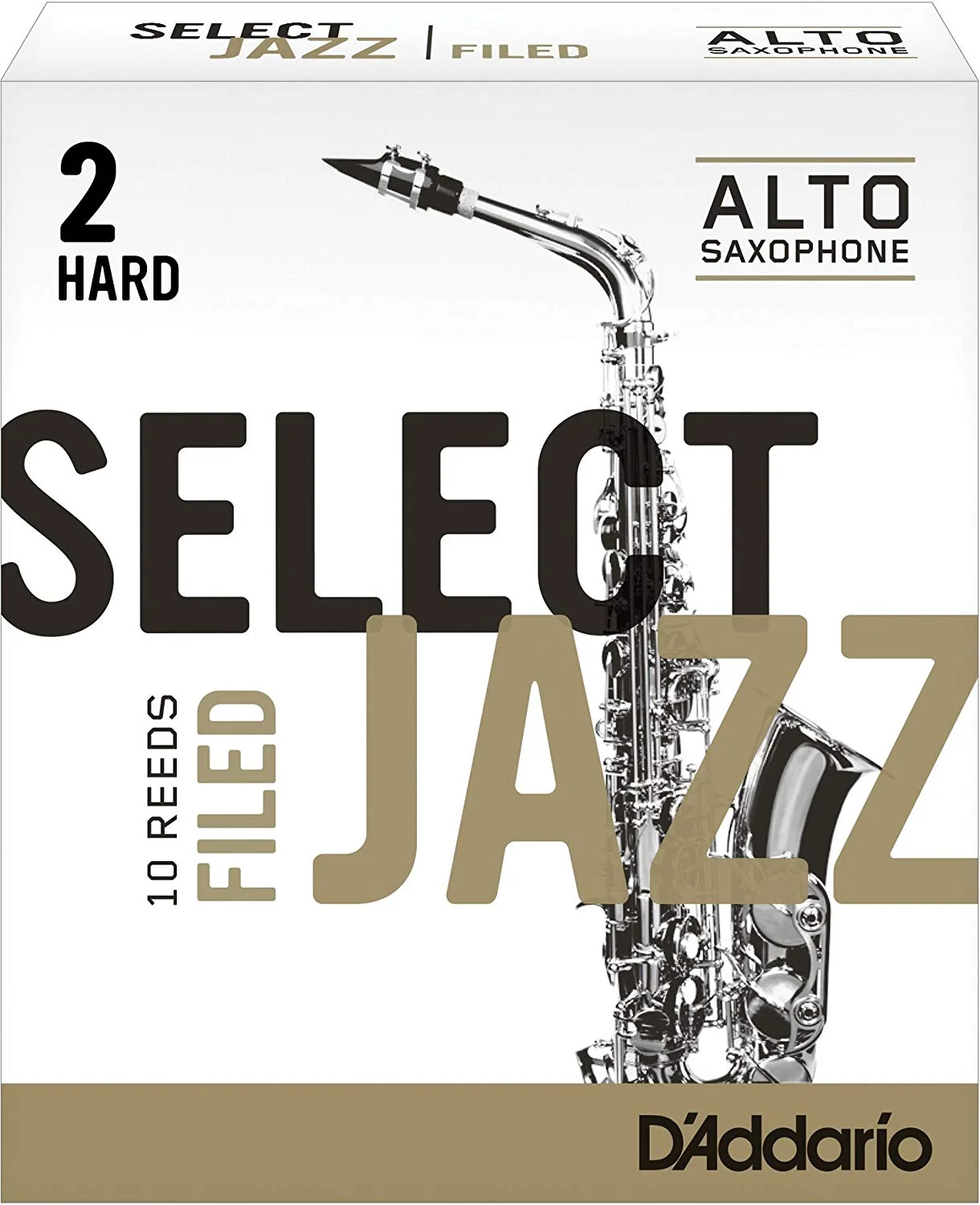 D'Addario Jazz Select Filed Alto 2 Hard