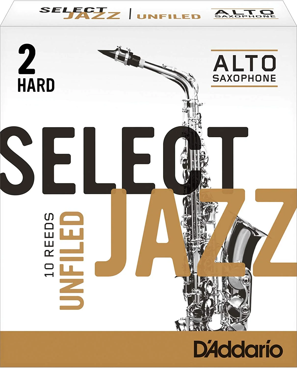 D'Addario Jazz Select Unfiled Alto 2 Hard