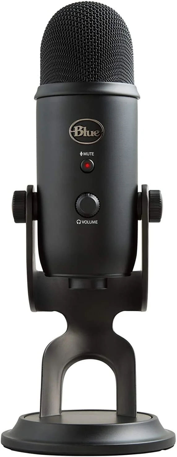 Blue USB Microphone